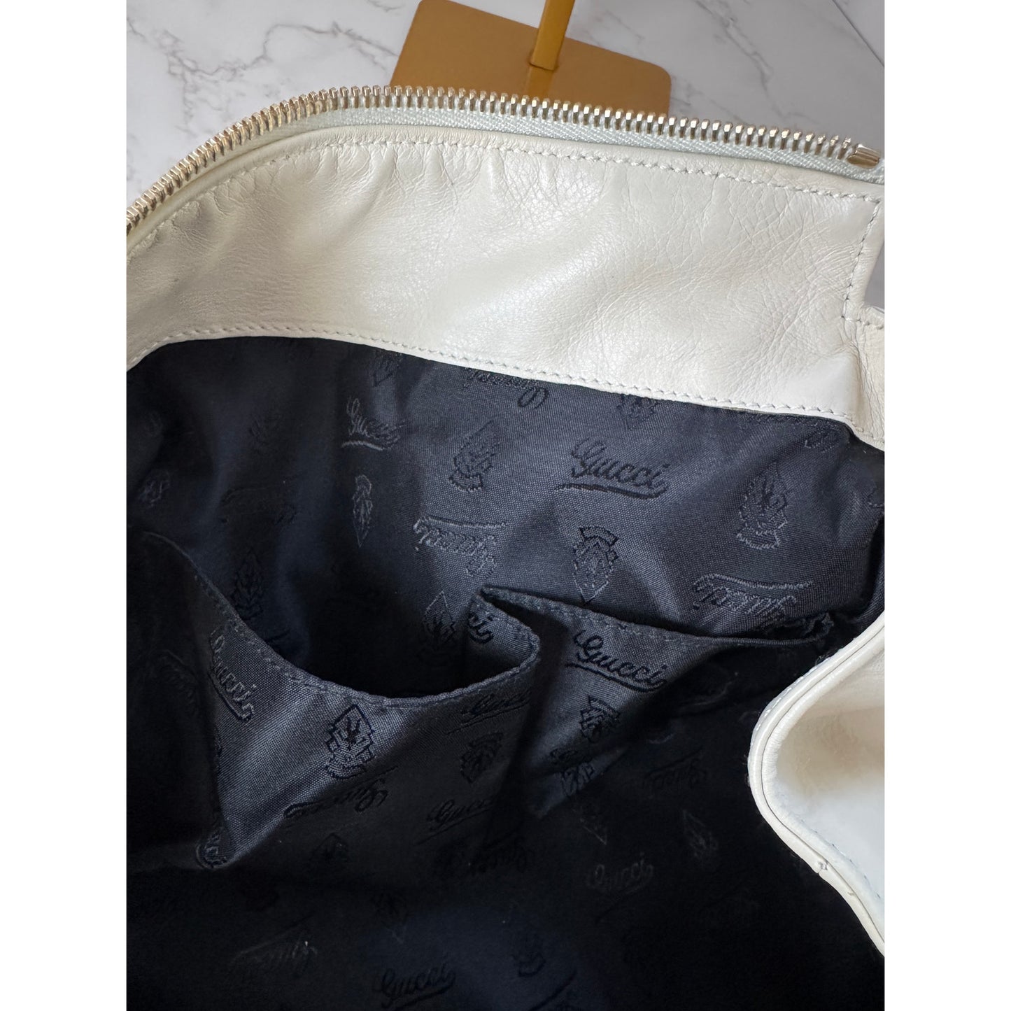 Gucci Hysteria Leather Tote