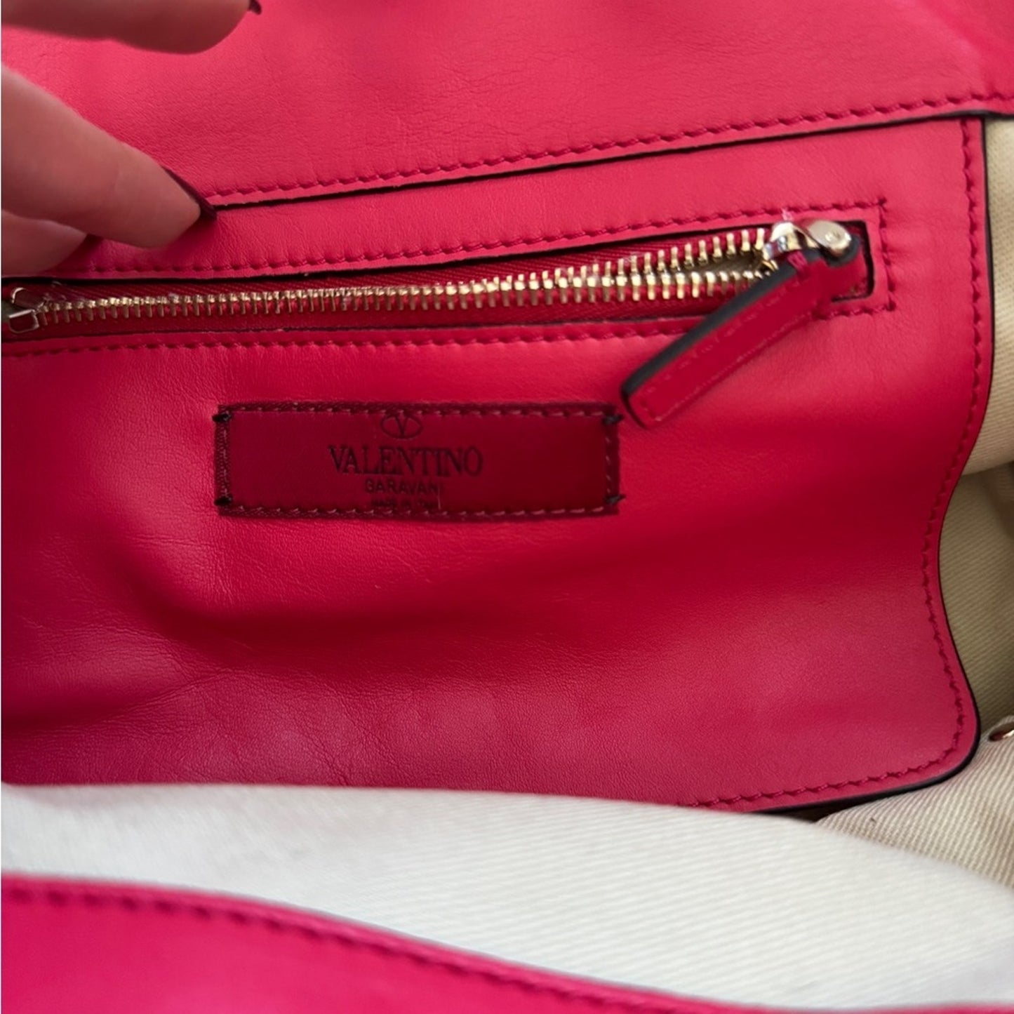 Valentino Garavani Rockstud leather tote