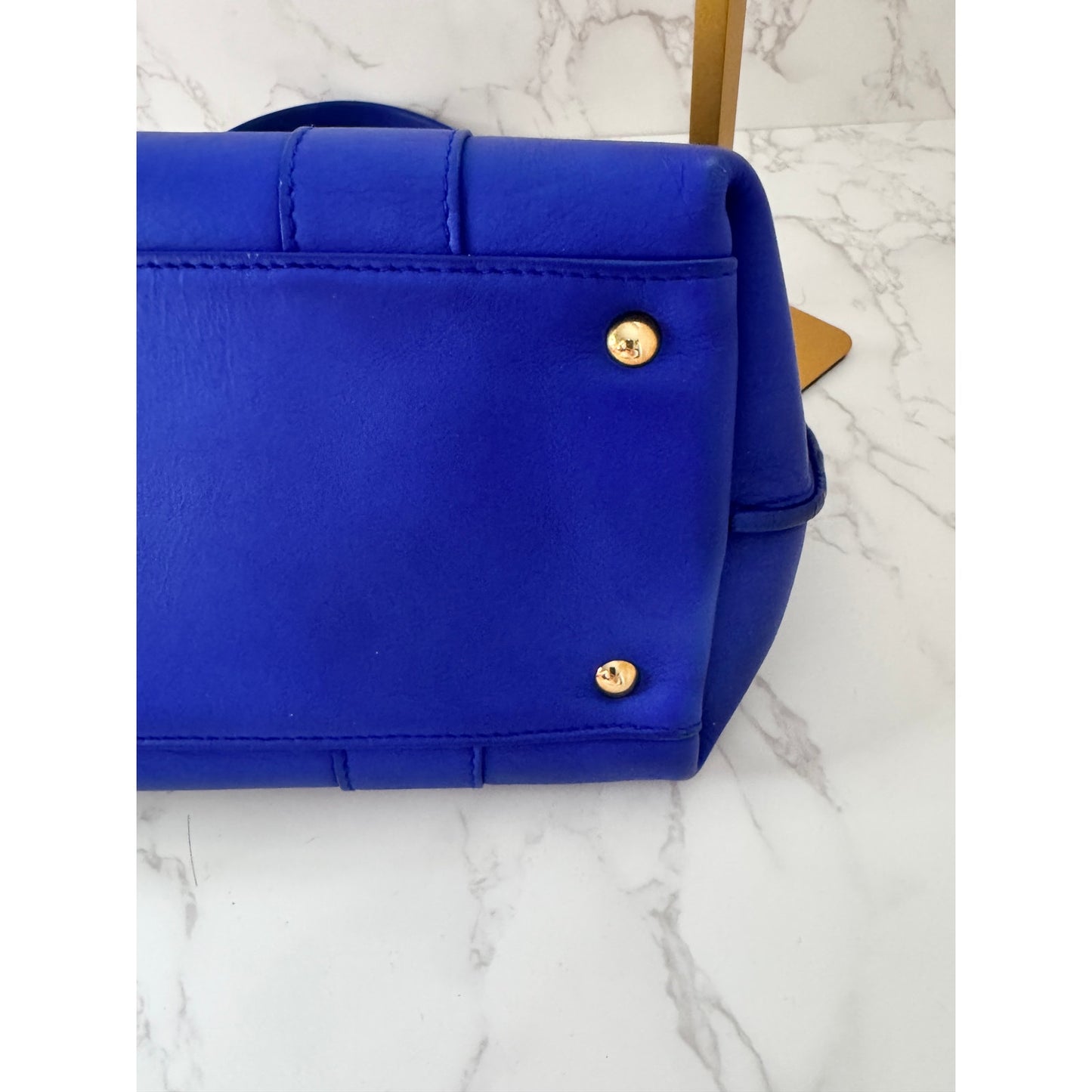 Salvatore Ferragamo Sookie Satchel in Royal Blue