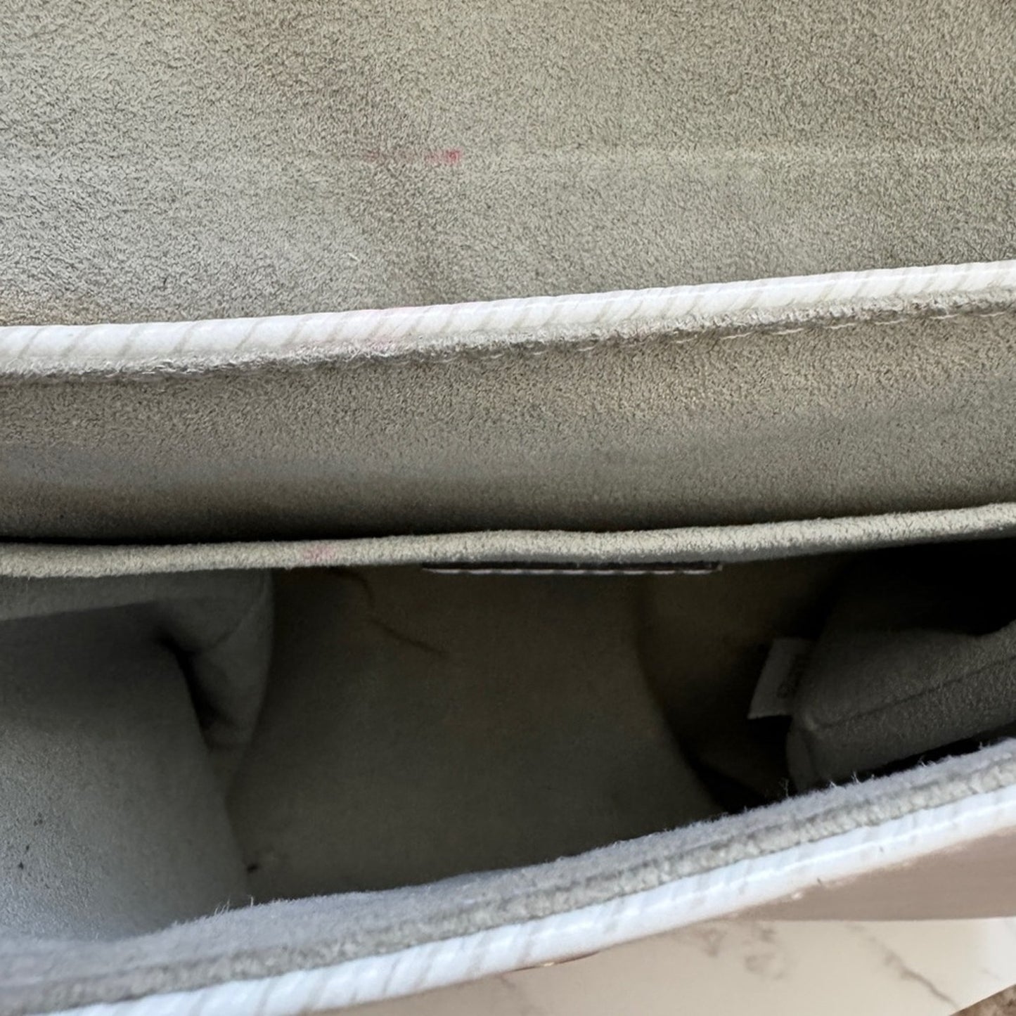 Authentic Louis Vuitton Locky BB in Blanc Epi Leather