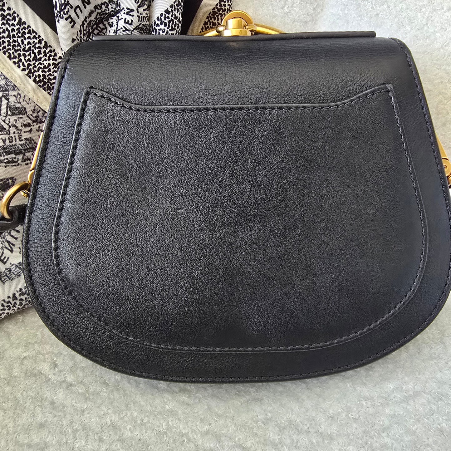 Chloe Small Nile Bracelet Bag in Black