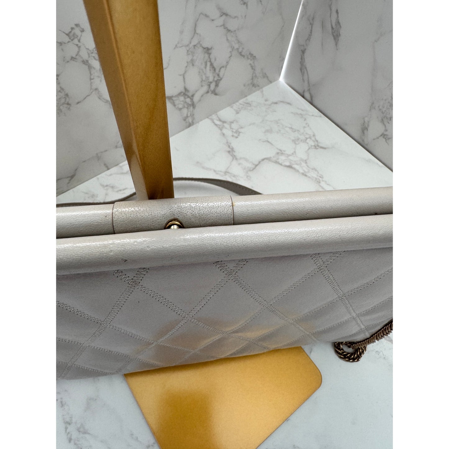 Givenchy Gem Quilted Tassel Clutch/Crossbody