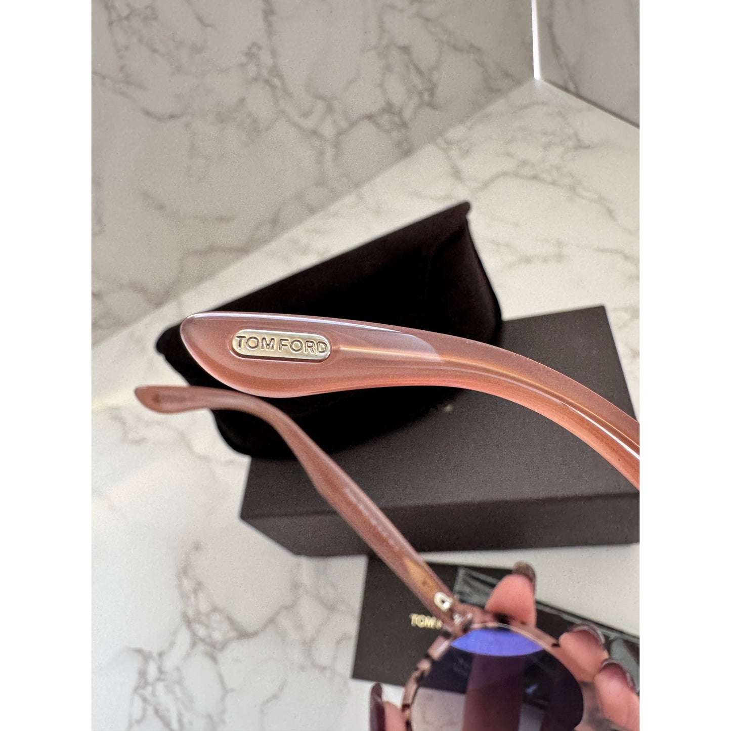 Tom Ford Philippa Tortoise Sunglasses