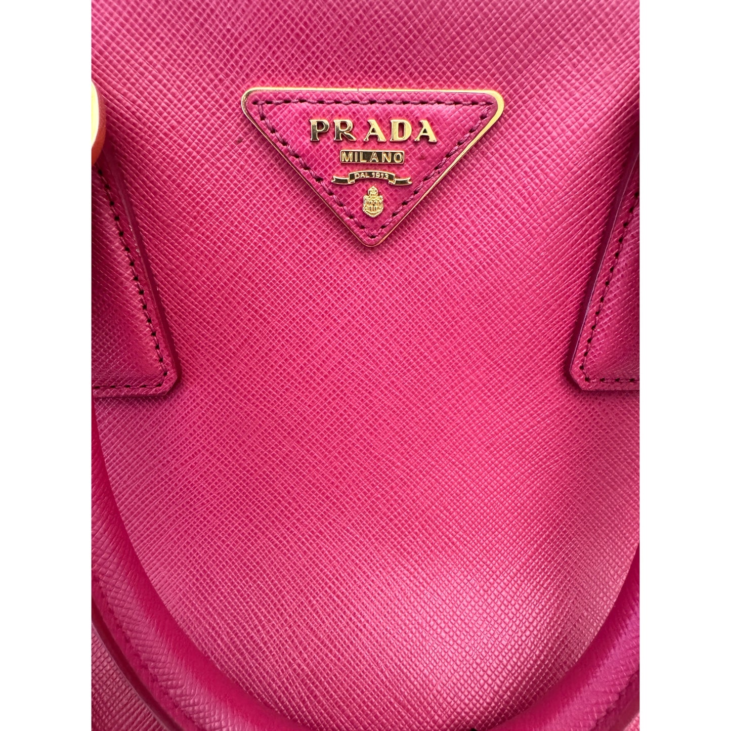 Prada Galleria Pink Small in Saffiano Leather