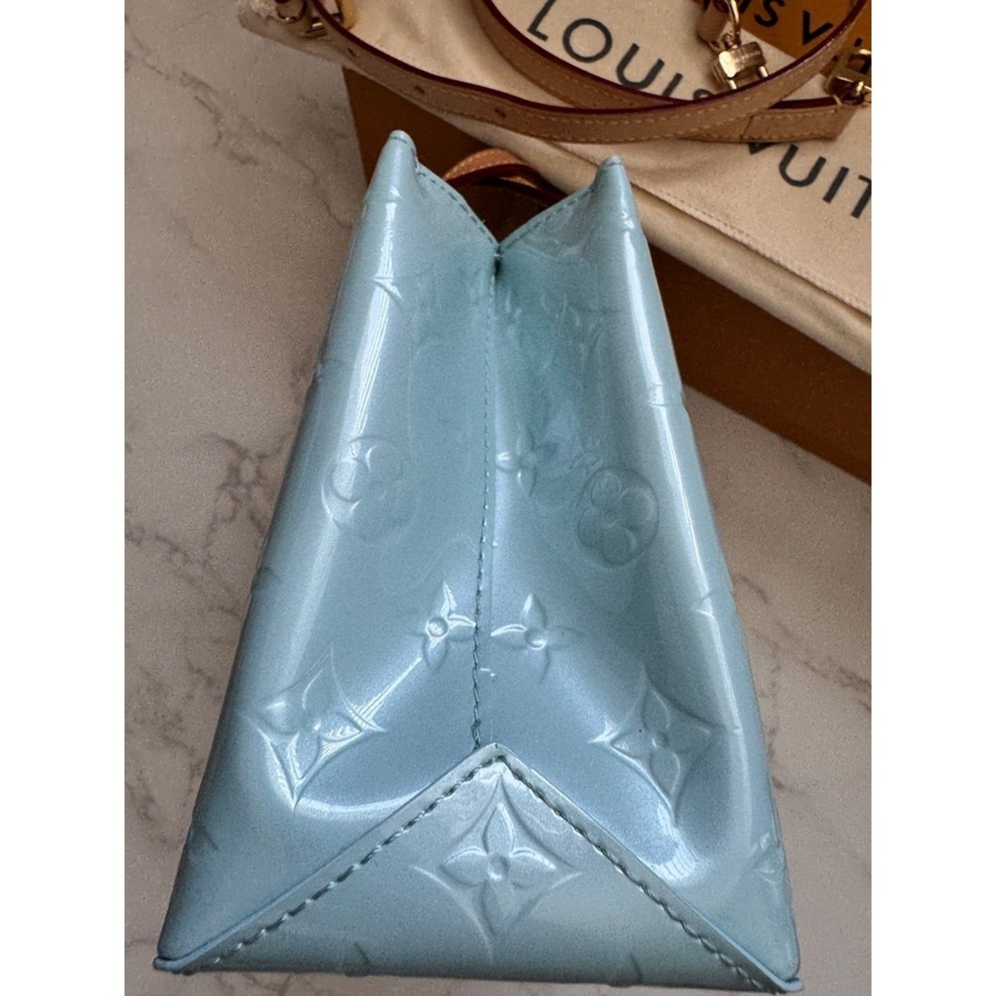 Louis Vuitton Reade PM Sky Blue Handbag