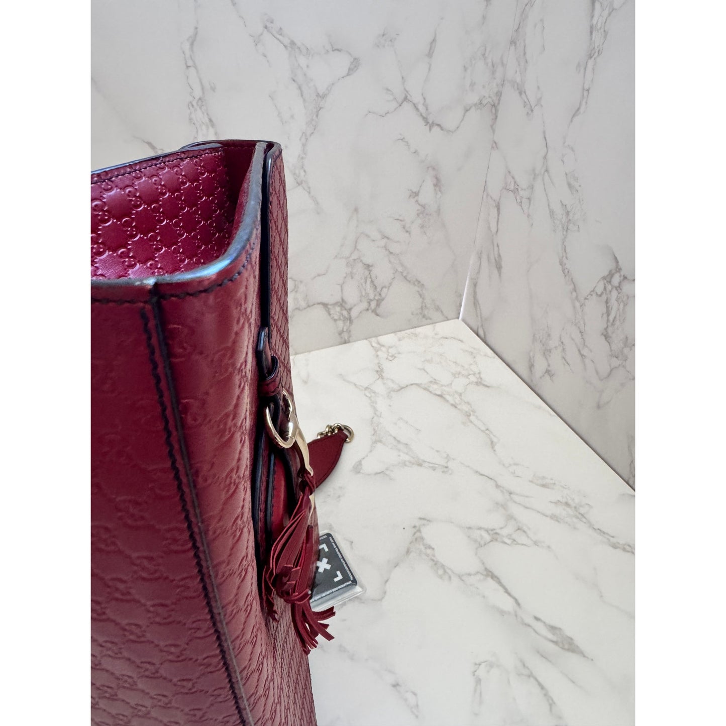 Stunning Gucci Microguccissima Emily Chain Shoulder Bag. Excellent Condition!