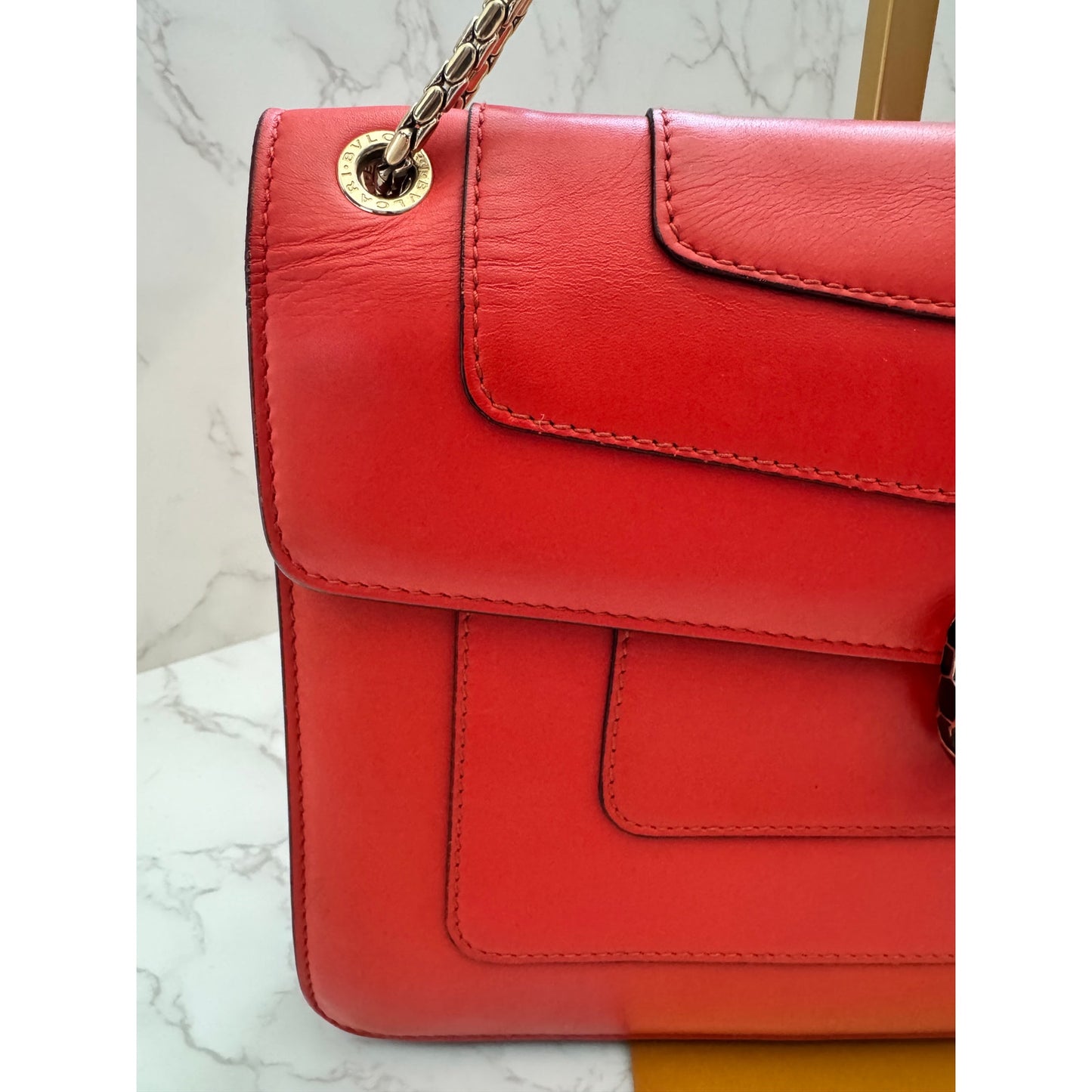Bvlgari Serpenti Forever in Beautiful Deep Orange Color