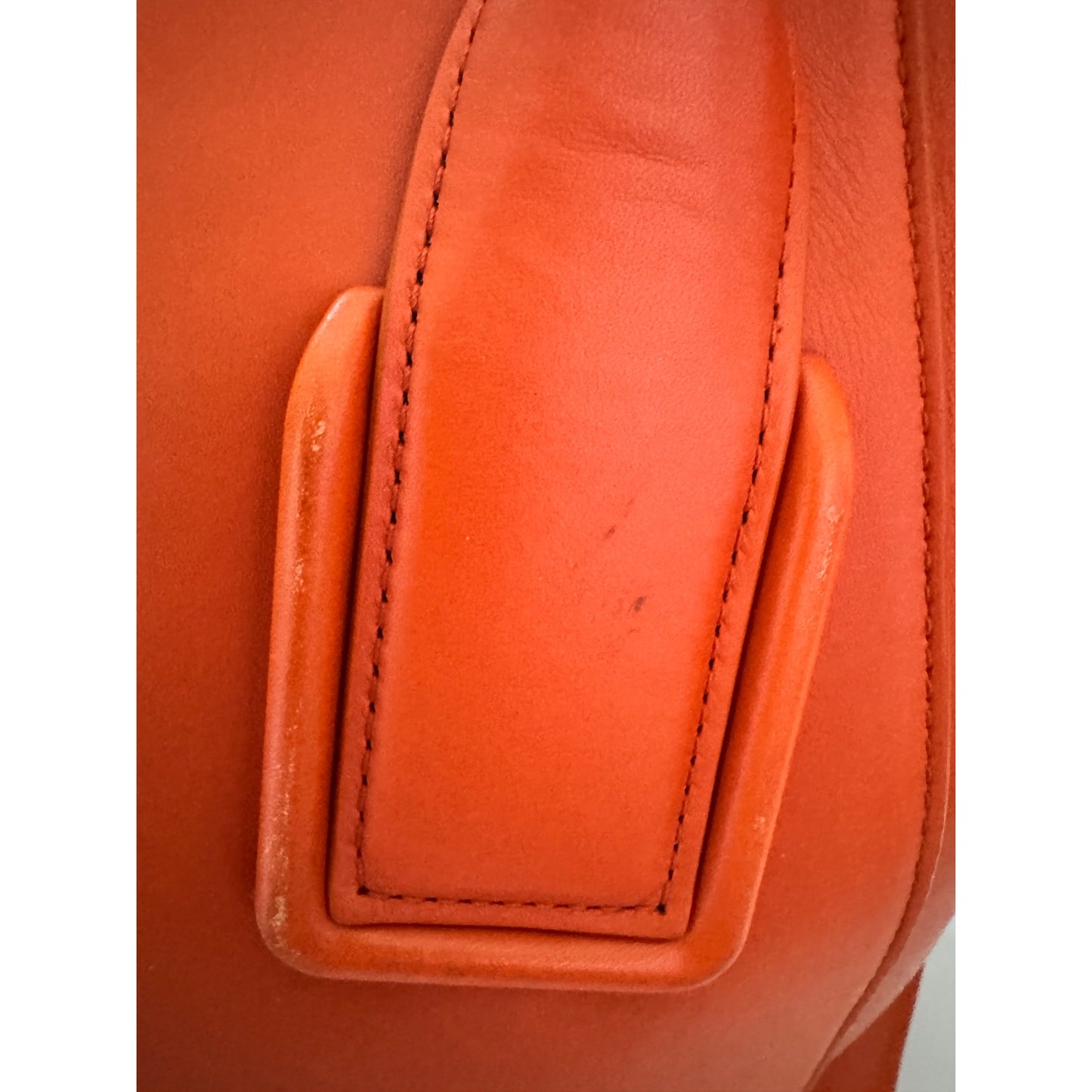 Bottega Veneta Basket Tote in Orange with Baby