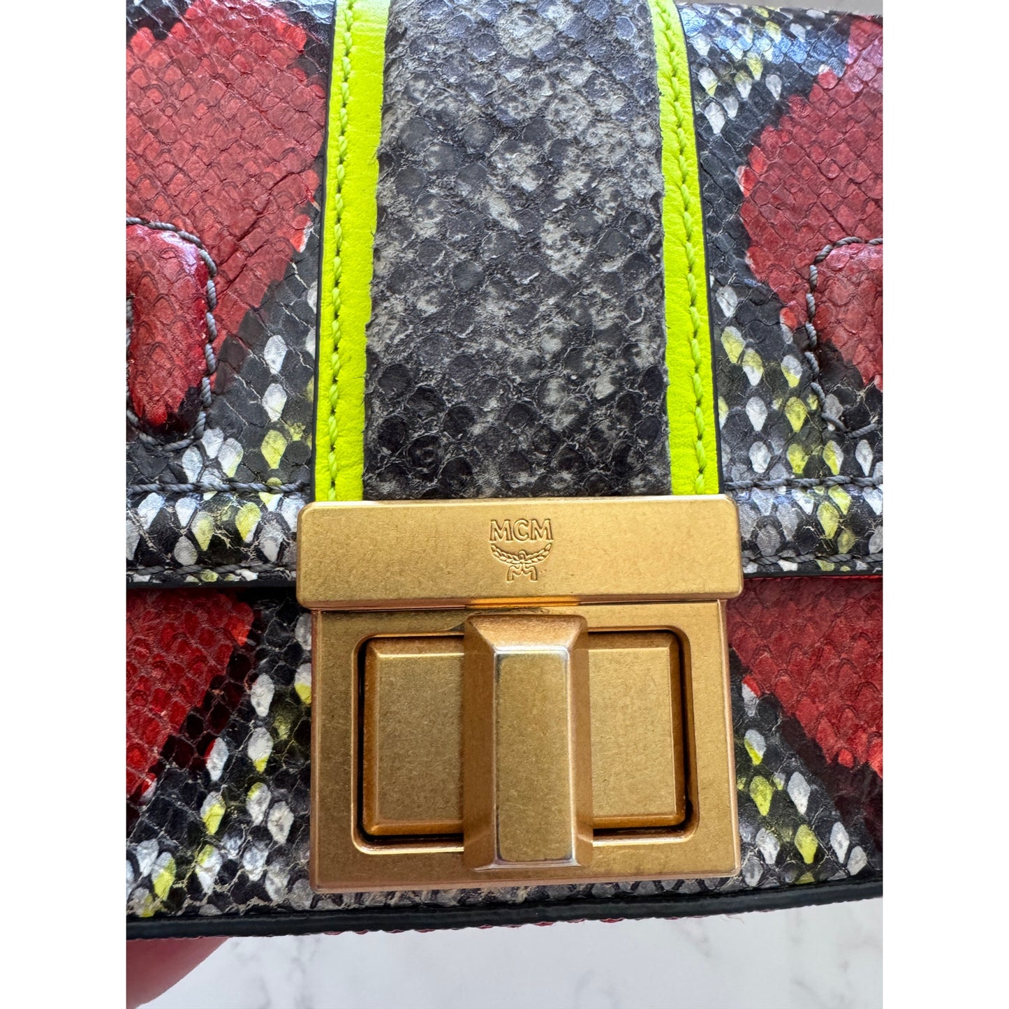 MCM Multi Python Shoulder bag