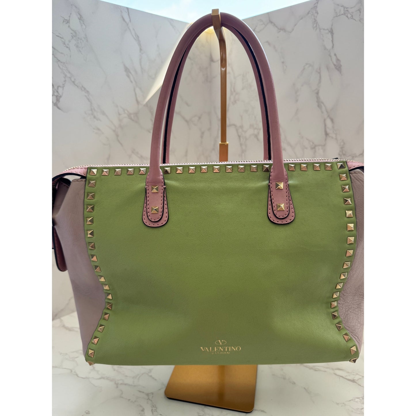 Valentino Garavani Rockstud Multicolor Tote