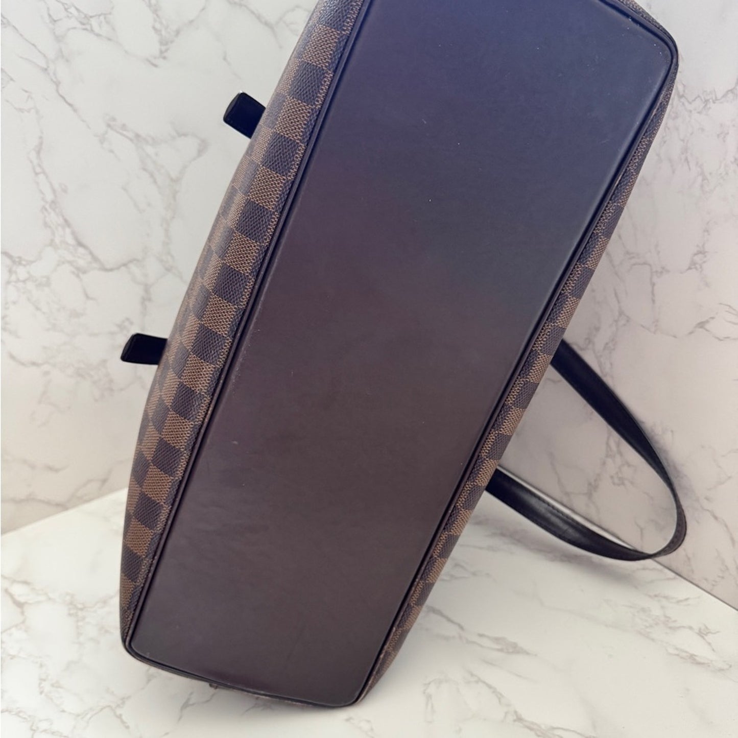 Louis Vuitton Damier Ebene Chelsea Tote Shoulder Bag
