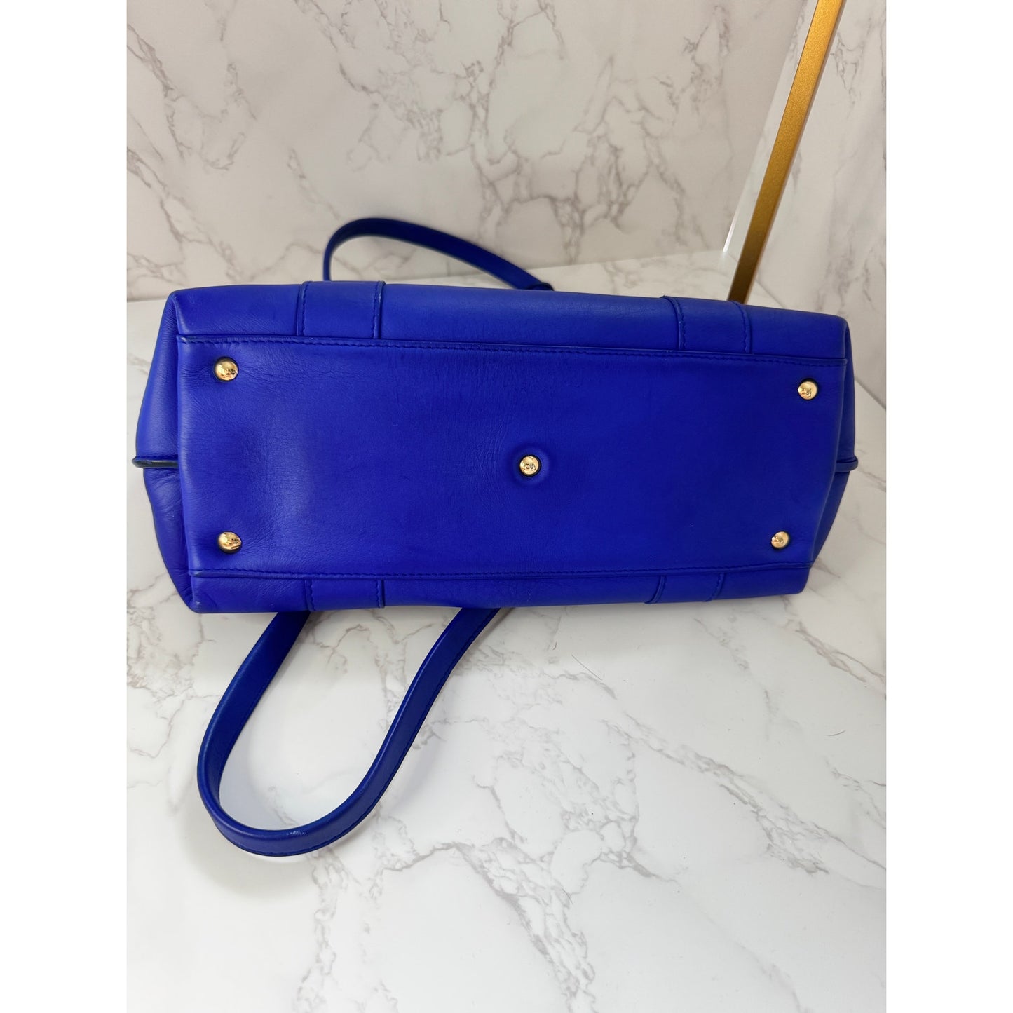 Salvatore Ferragamo Sookie Satchel in Royal Blue