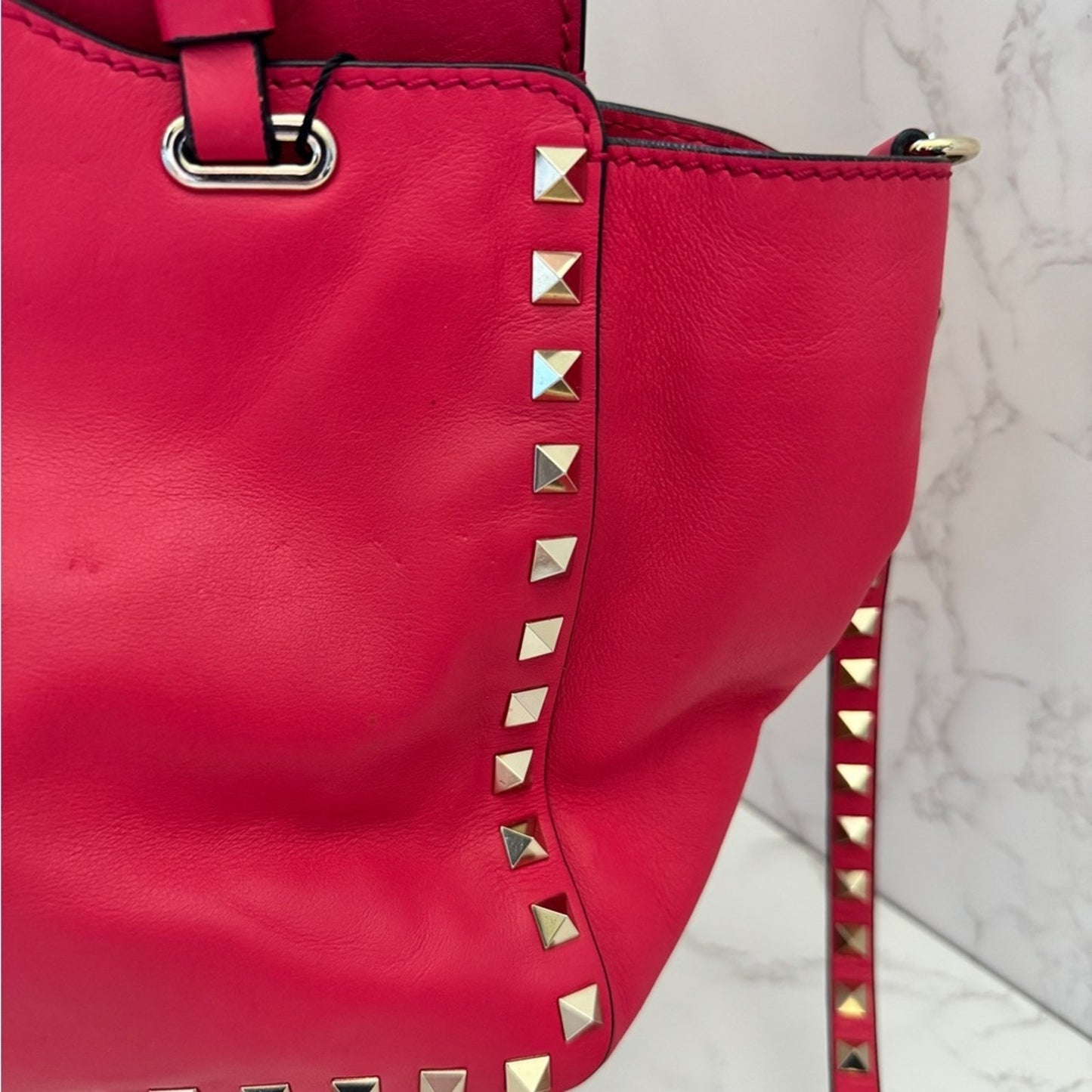 Valentino Garavani Rockstud leather tote
