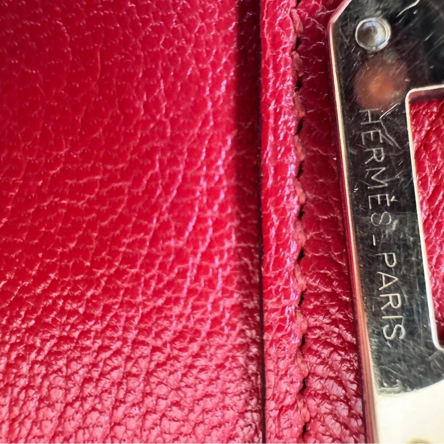 Hermès Kelly Long Wallet in Rouge