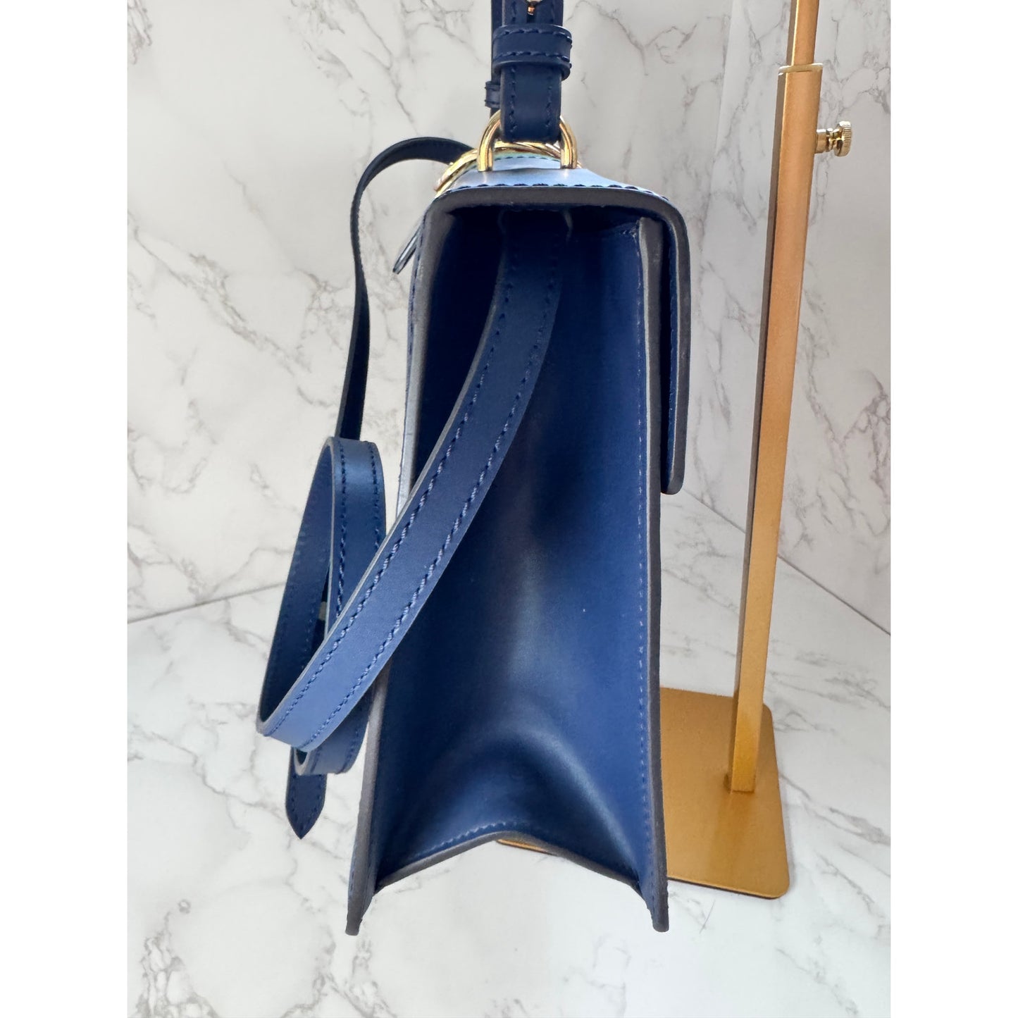 Gucci Sylvie Top Handle in Navy