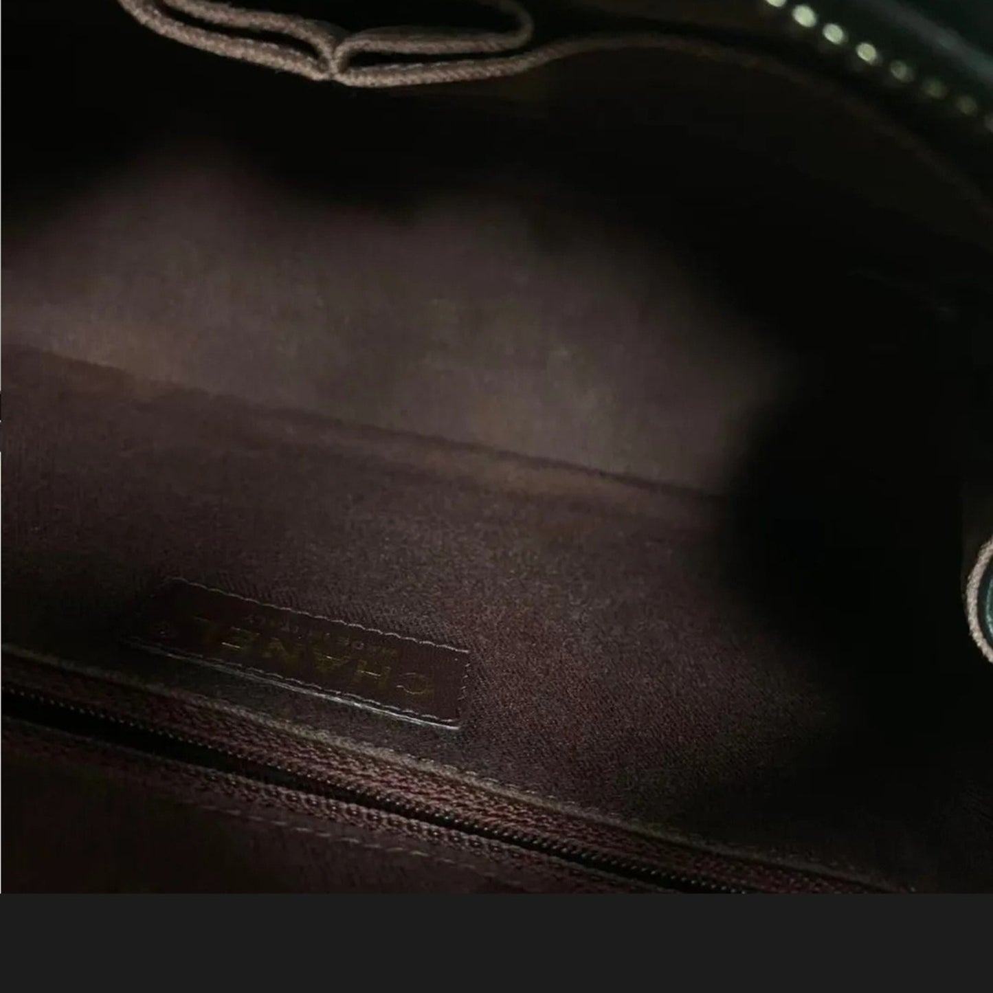 Chanel Coco Curve Vanity Case in Black with Gold Accents