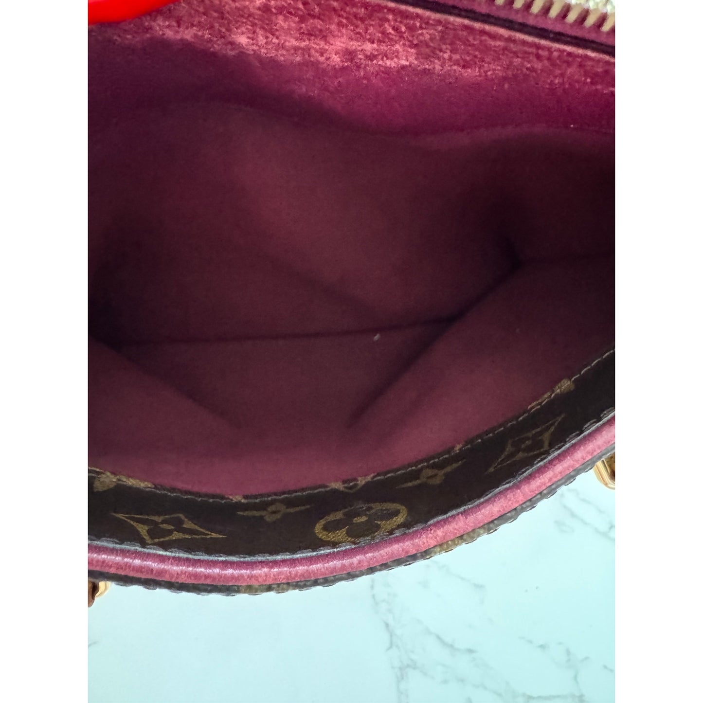 Louis Vuitton Monogram Pallas MM Aurore Purple Tote
