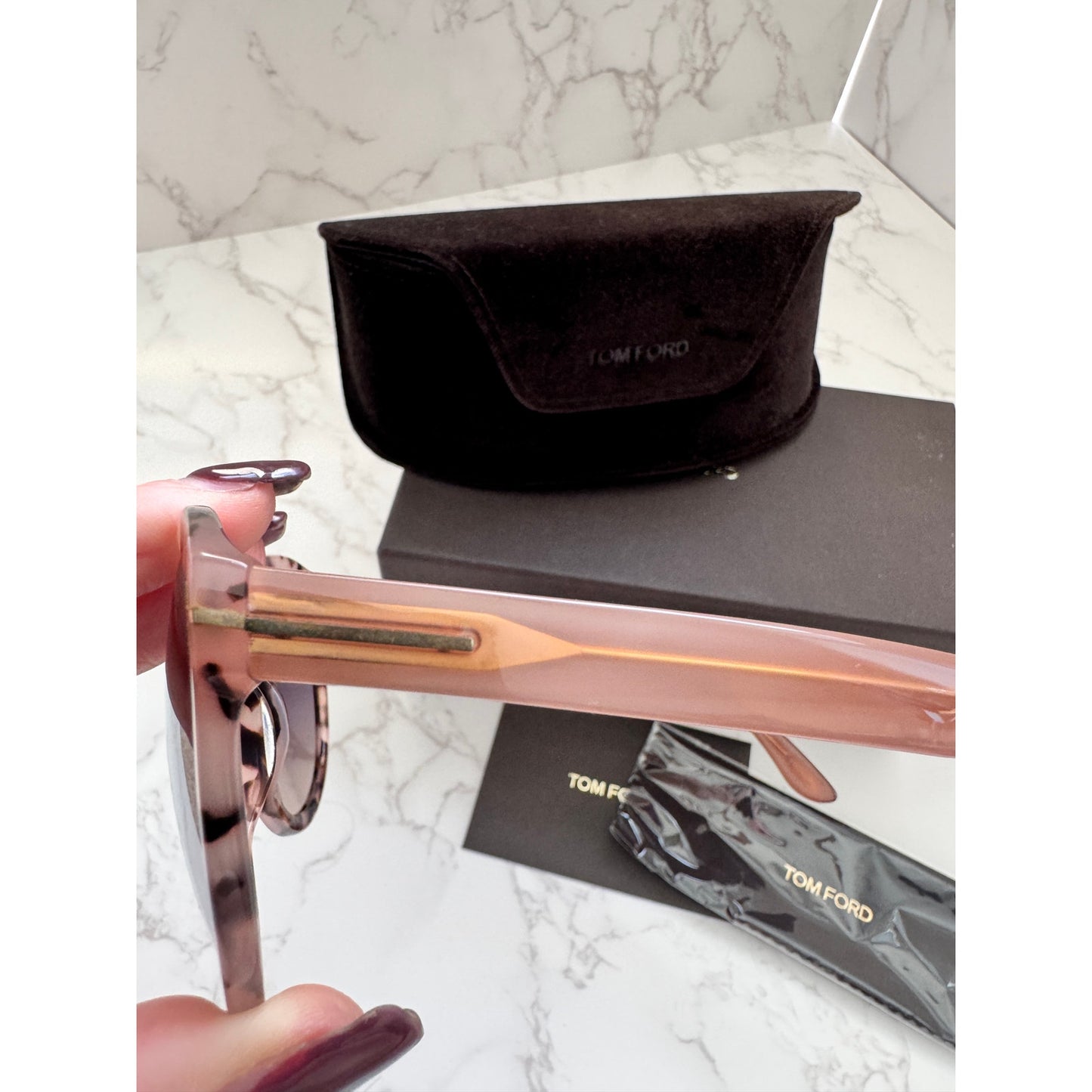 Tom Ford Philippa Tortoise Sunglasses