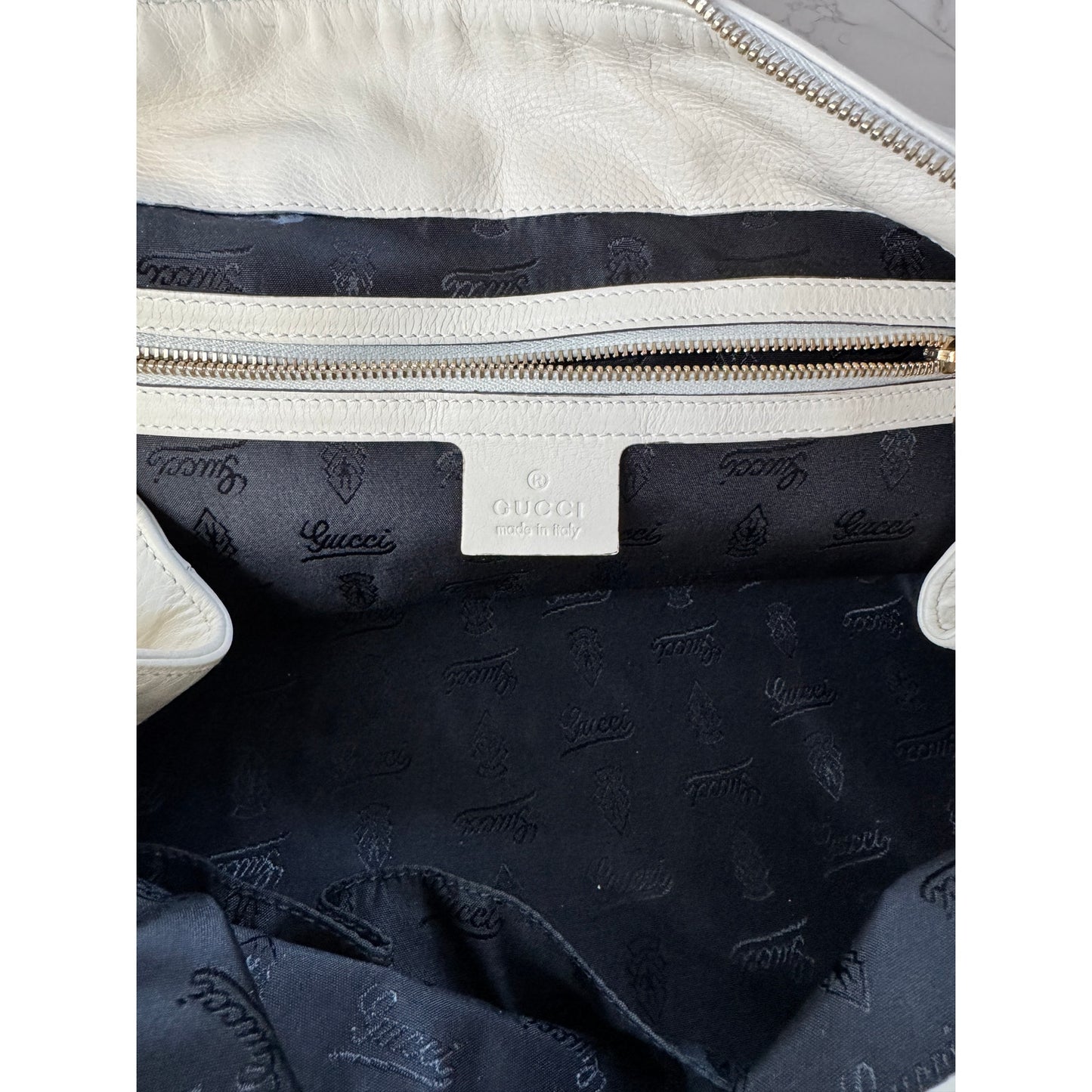 Gucci Hysteria Leather Tote