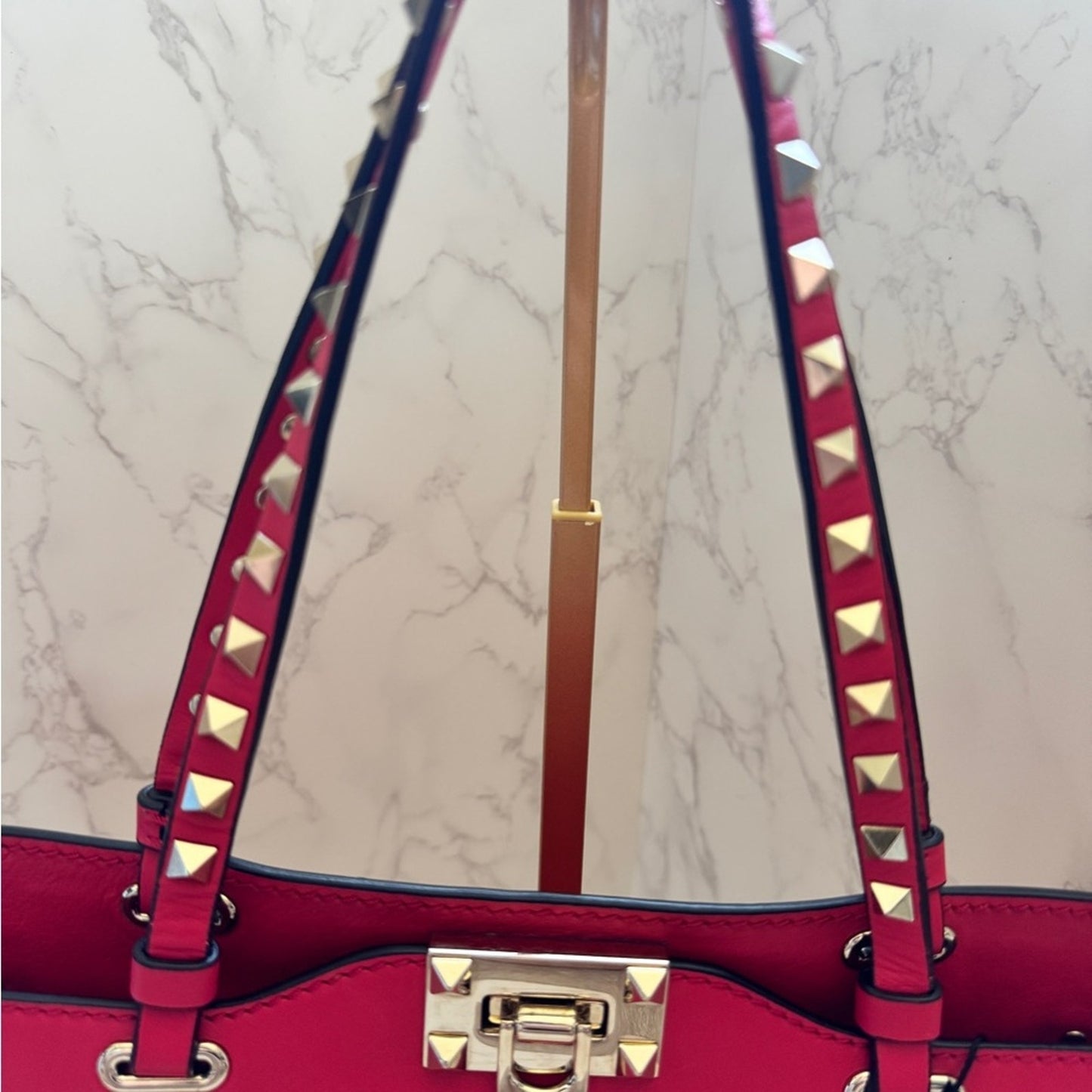 Valentino Garavani Rockstud leather tote