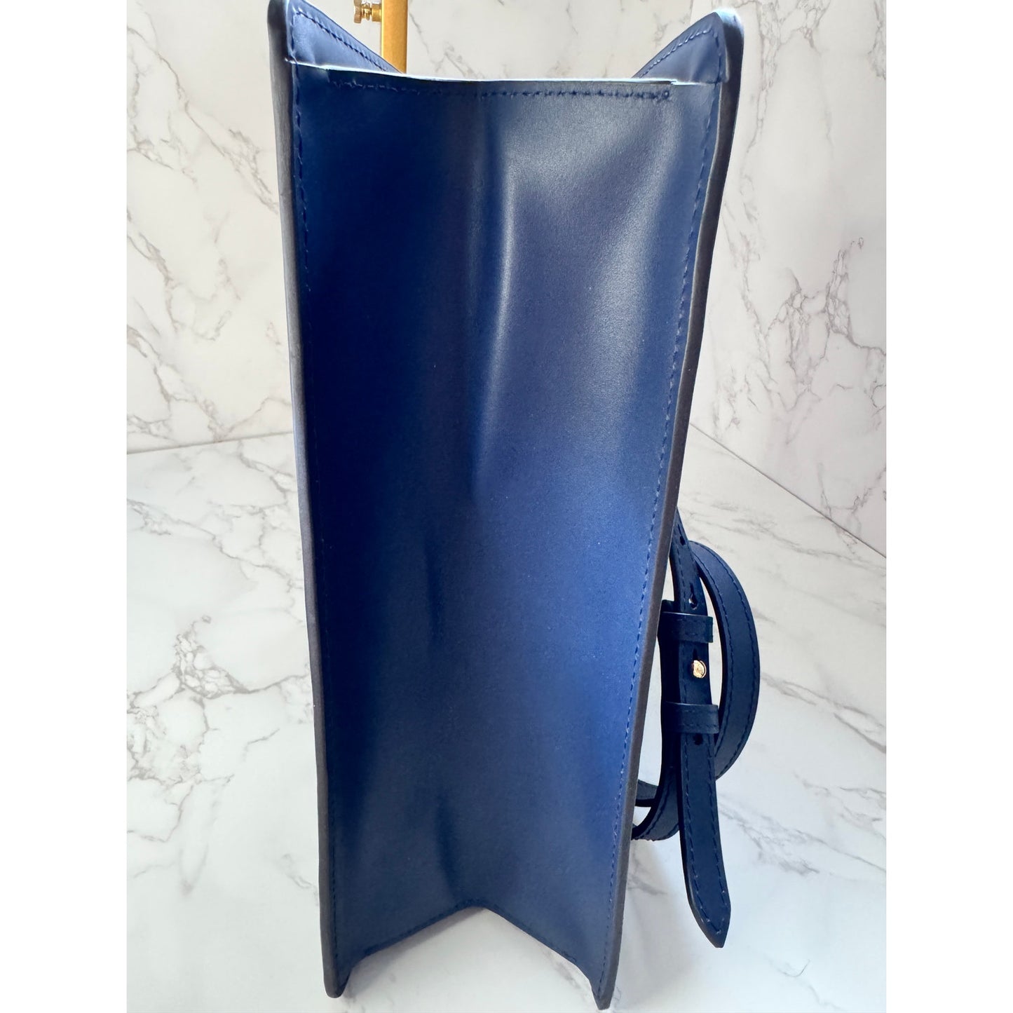 Gucci Sylvie Top Handle in Navy