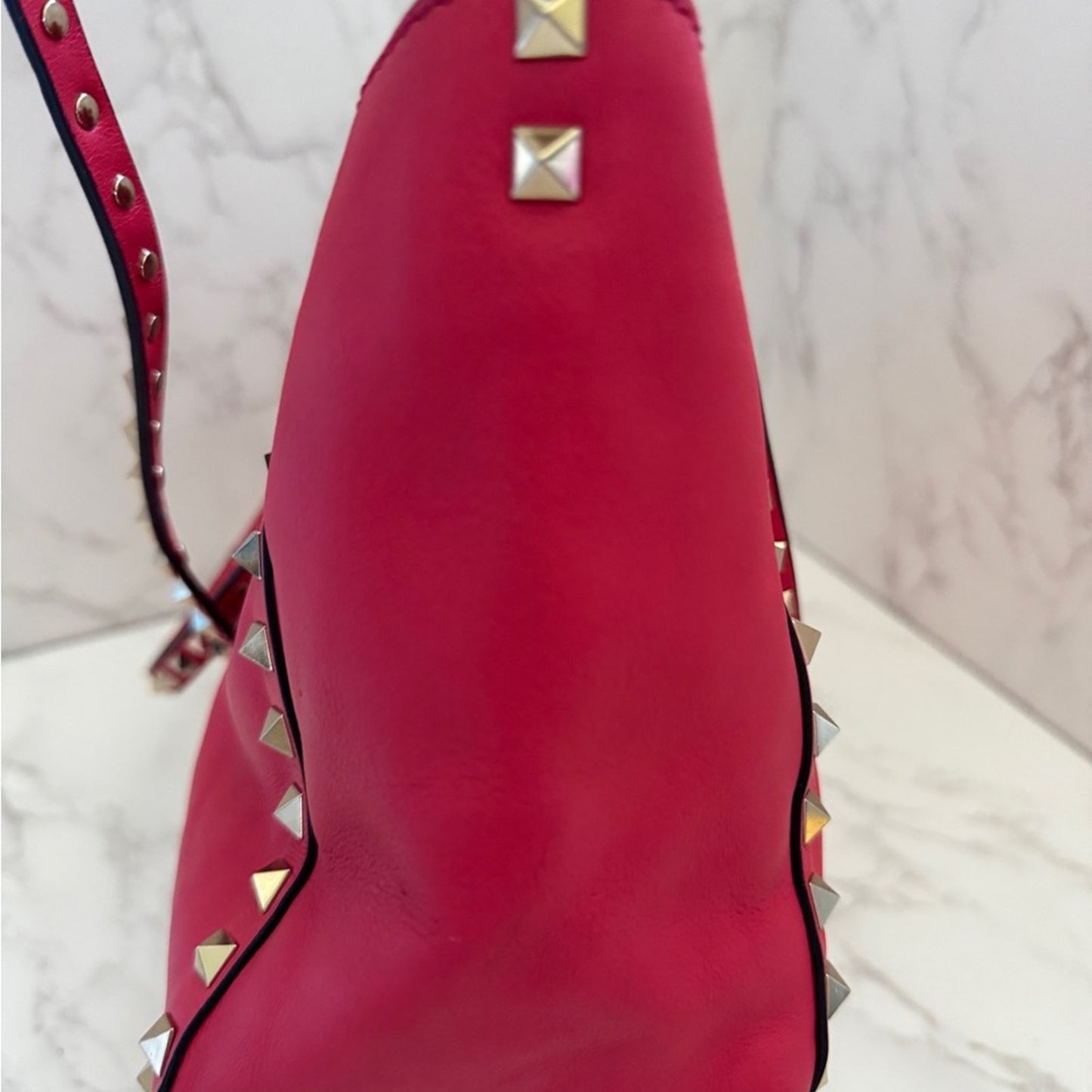 Valentino Garavani Rockstud leather tote