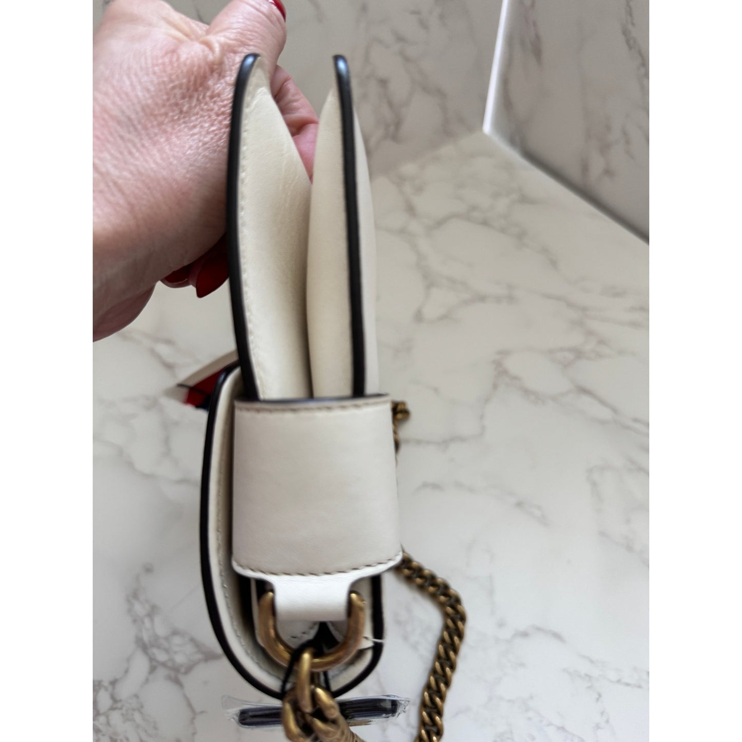Gucci Animalier Broadway Bow Flap Bag with Chain Strap