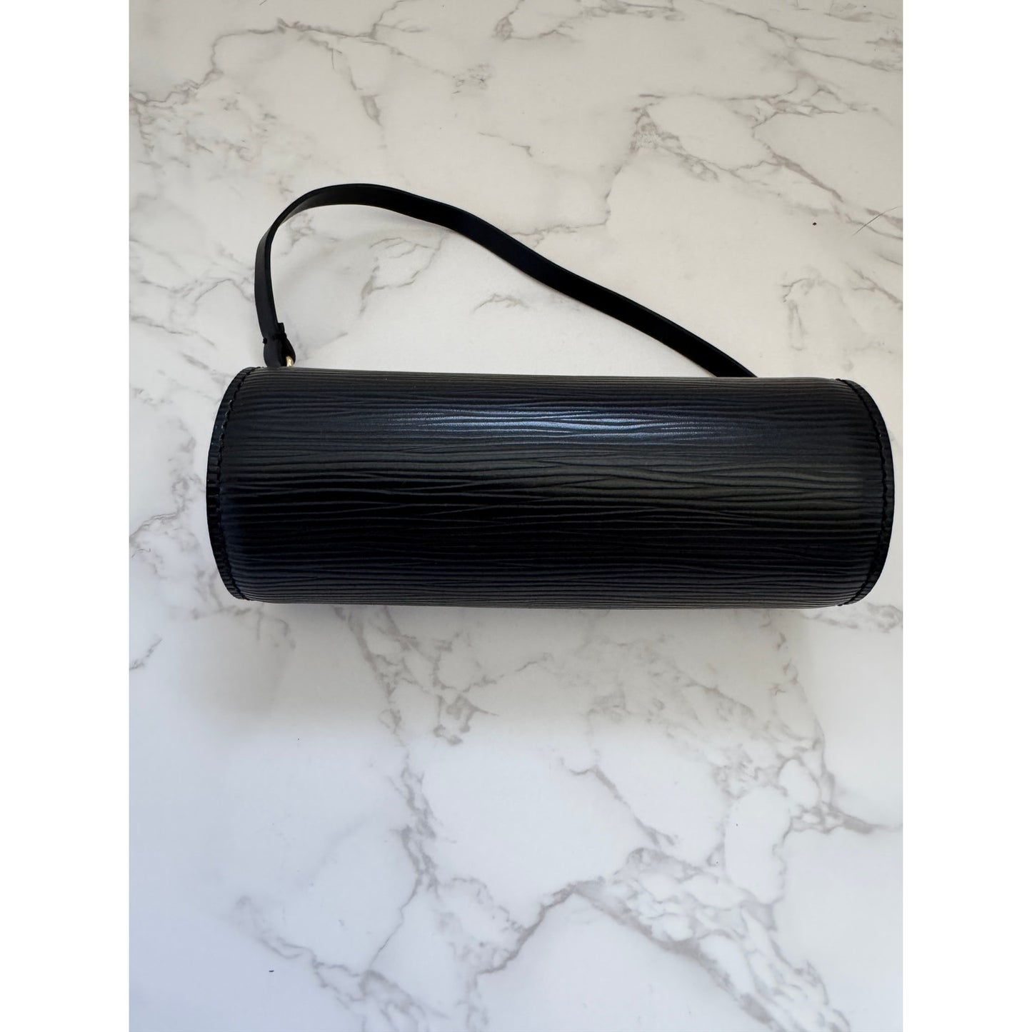 Louis Vuitton Black Epi Leather Papillon Pochette
