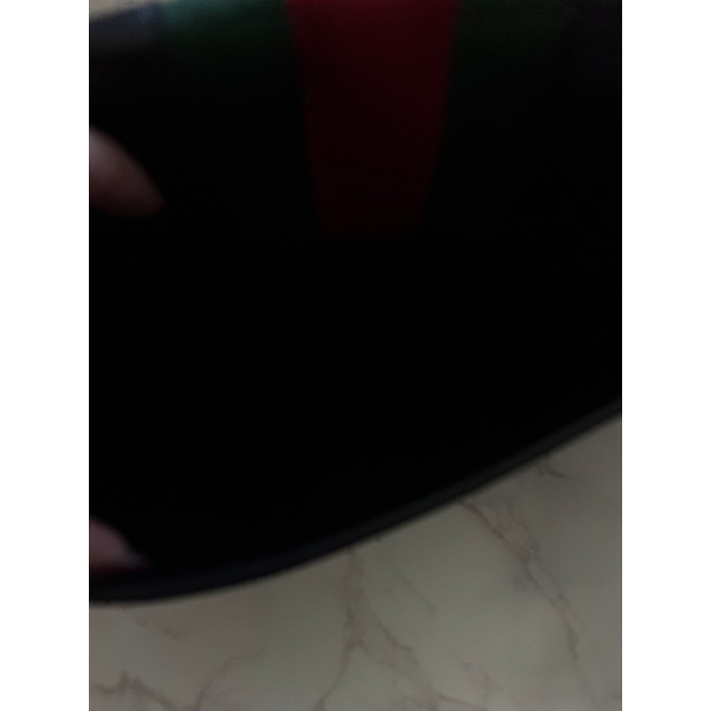Gucci Sylvie Black Leather Maxi Clutch