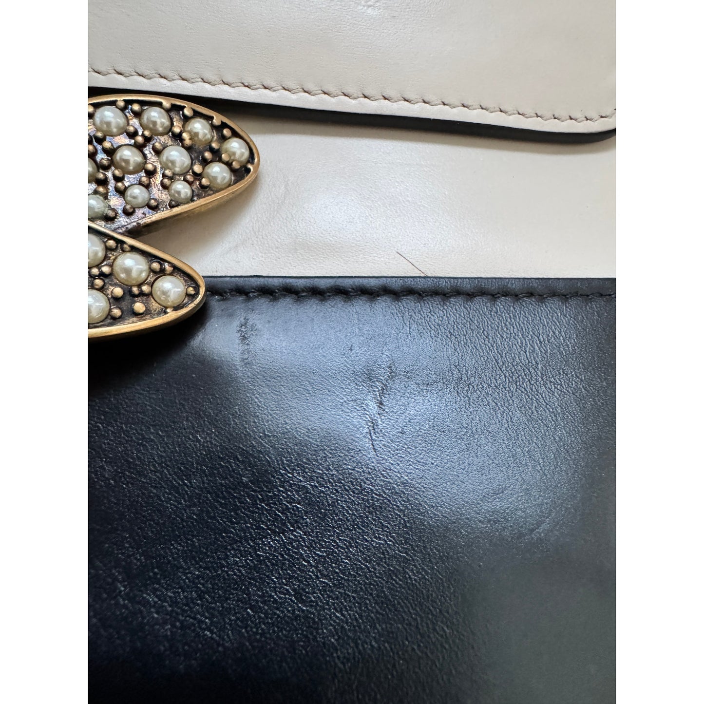 Gucci Queen Margaret Bee Top Handle Bag