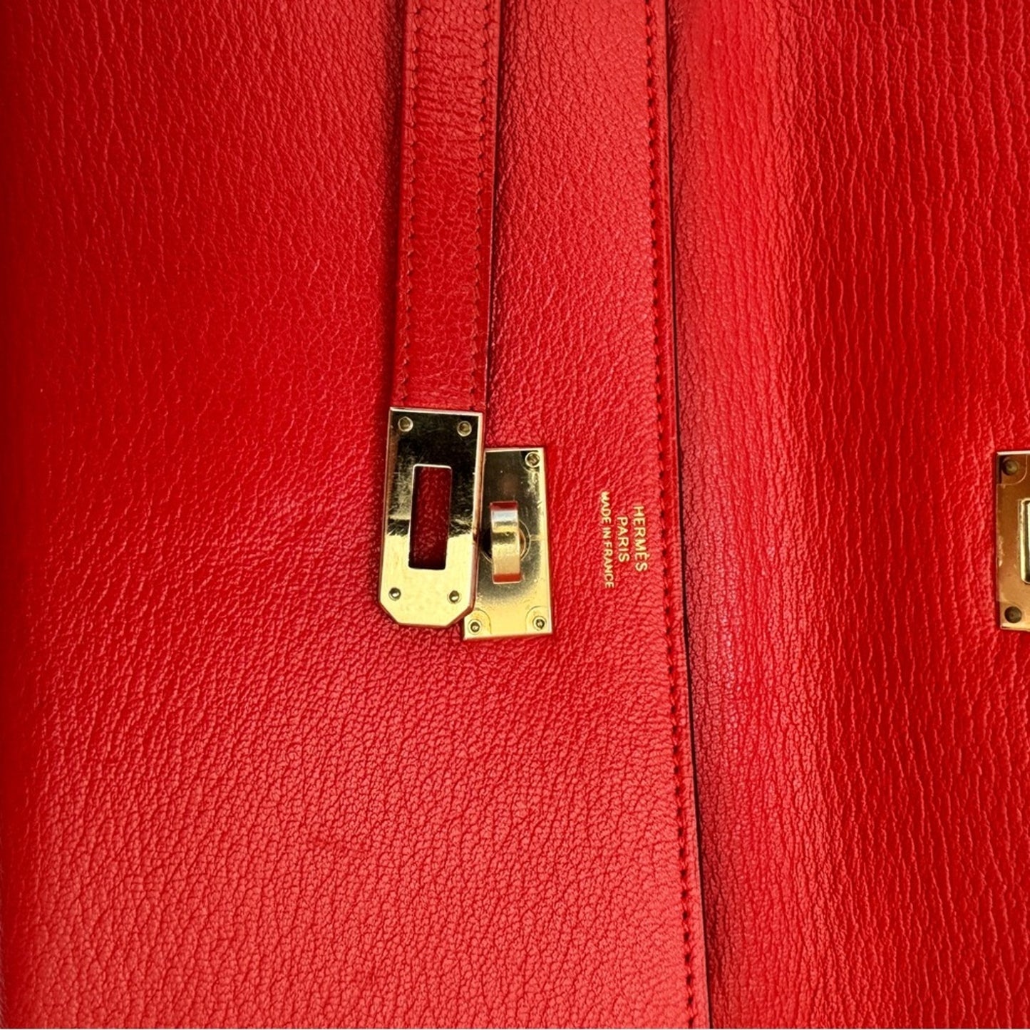 Hermès Kelly Long Wallet in Rouge