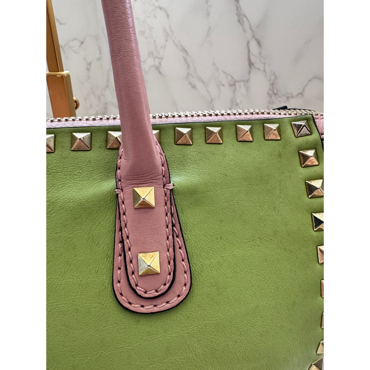 Valentino Garavani Rockstud Multicolor Tote