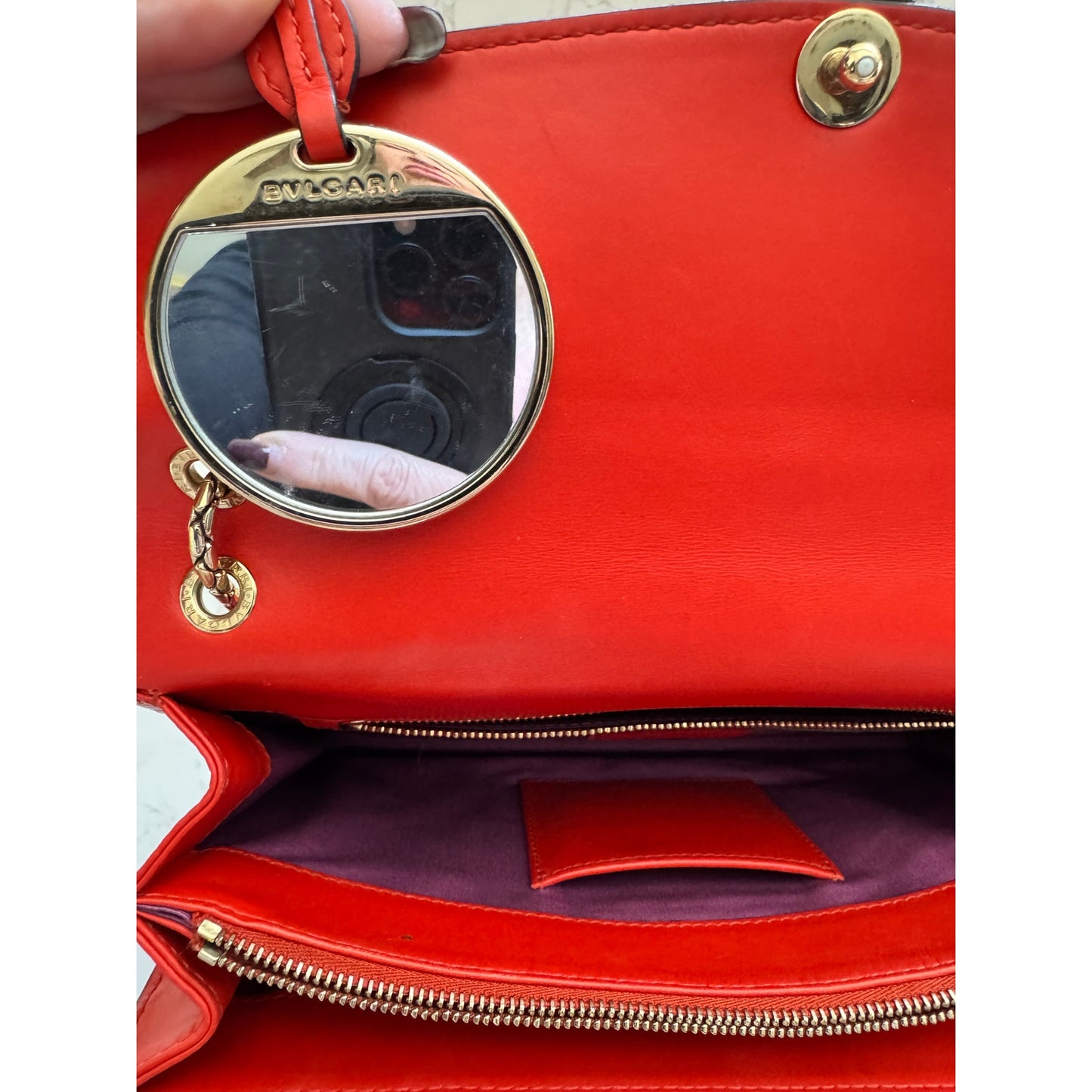 Bvlgari Serpenti Forever in Beautiful Deep Orange Color