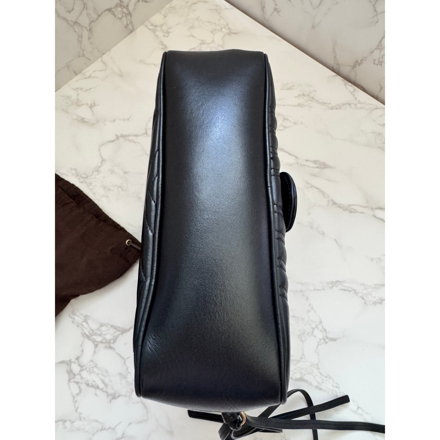 Gucci GG Marmont Matelassé Top Handle and Crossbody Bag