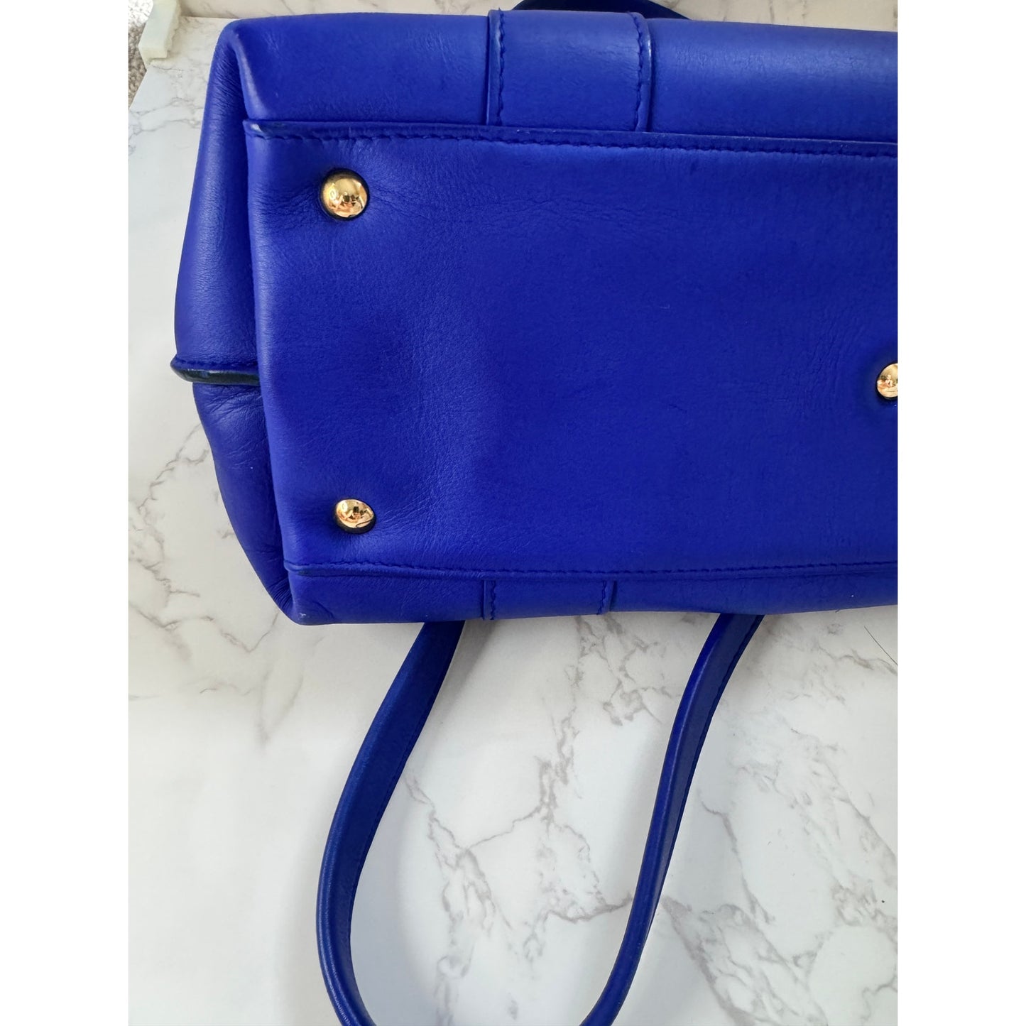 Salvatore Ferragamo Sookie Satchel in Royal Blue