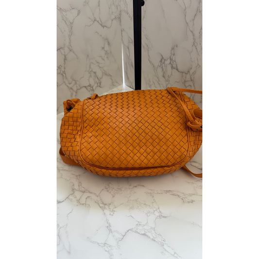 Bottega Veneta Intercciato Leather Crossbody Bag