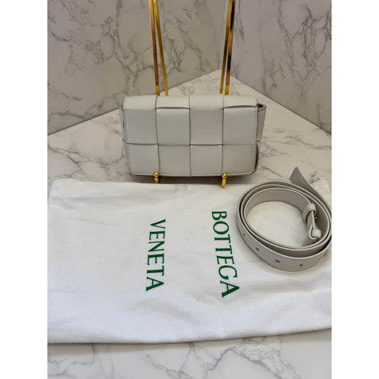 Bottega Veneta Cassette Mini Intrecciato Belt Bag