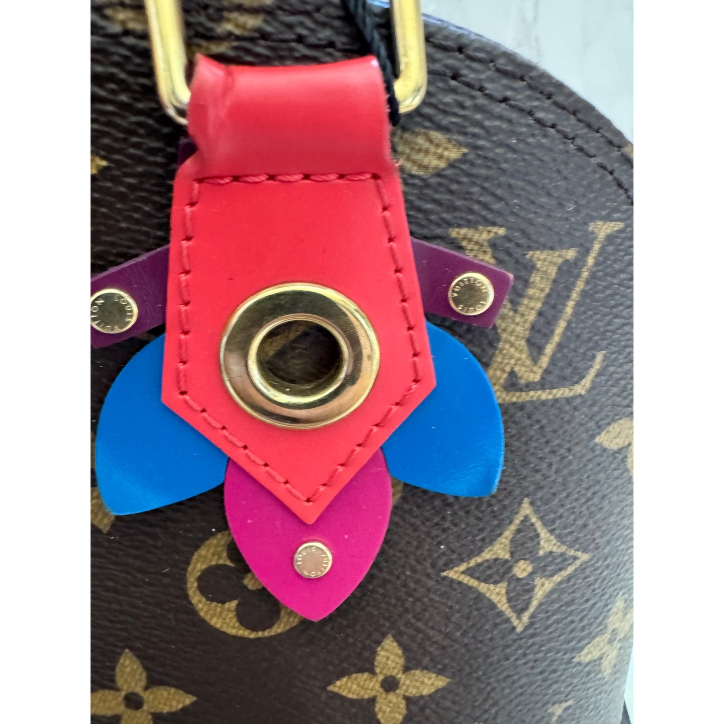 Stunning LV Alma Totem BB Flamingo Limited Edition Bag