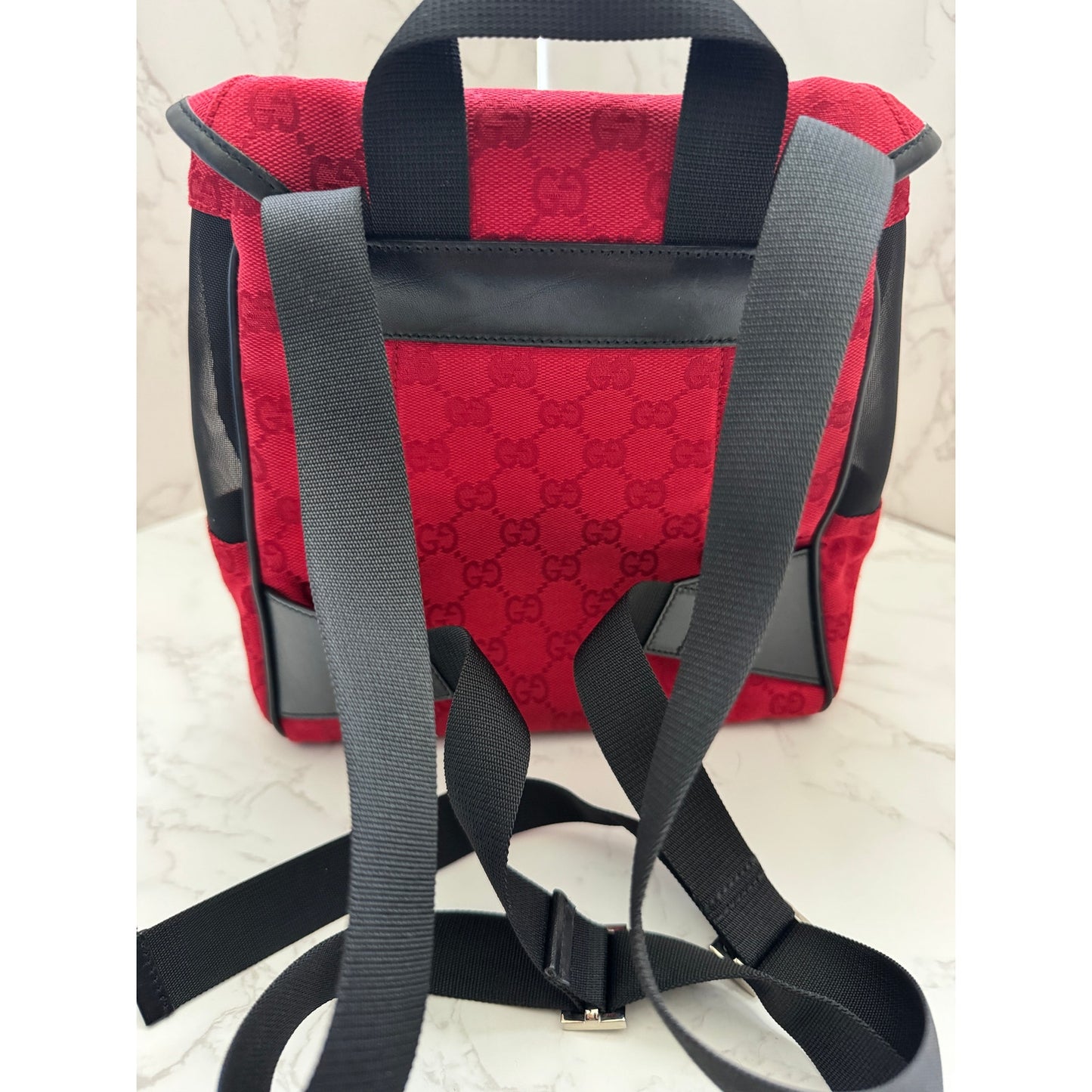 Gucci GG Canvas Backpack