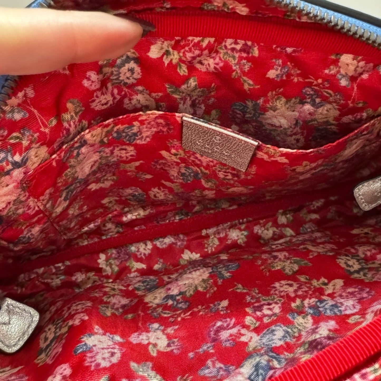 Gucci Laminated Nappa Trapuntata Zumi Shoulder Bag