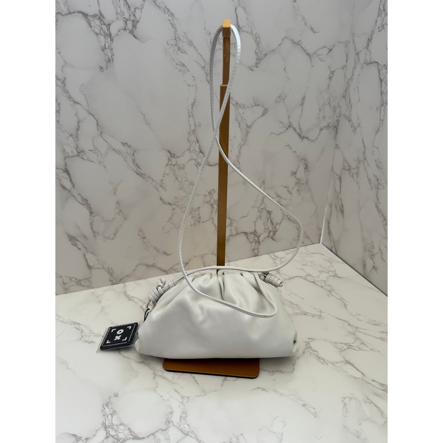 Bottega Venetta Mini Pouch in White.