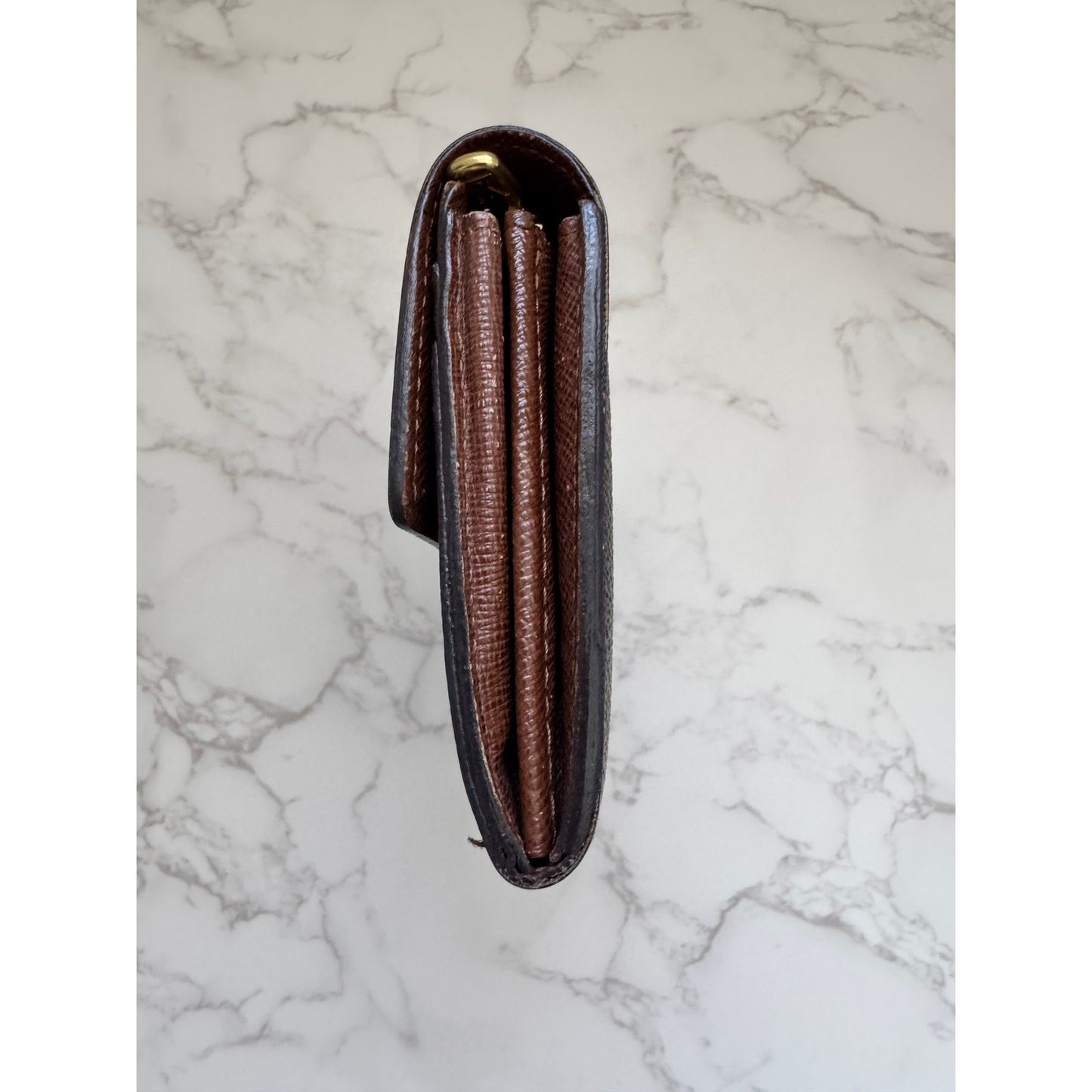 Louis Vuitton Sarah Long Wallet in Mongram Canvas
