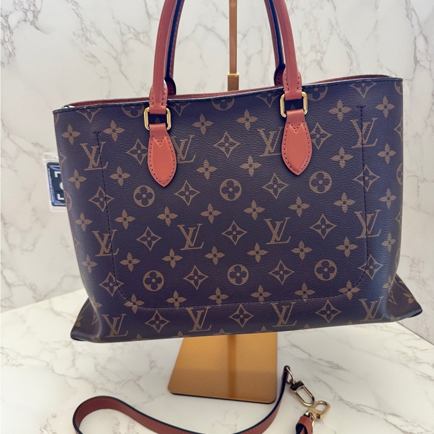 Authentic Louis Vuitton Flower Tote in monogram canvas!