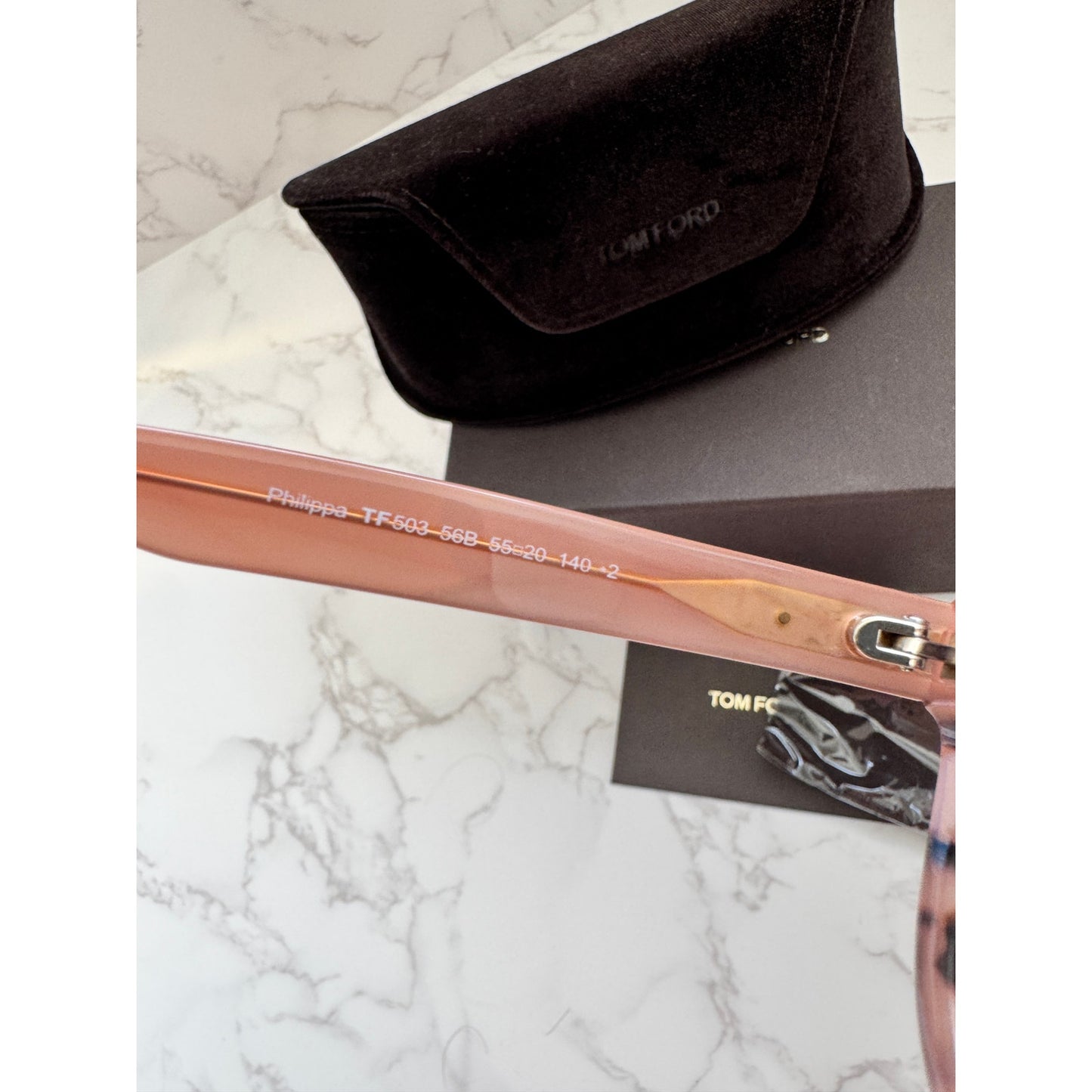 Tom Ford Philippa Tortoise Sunglasses