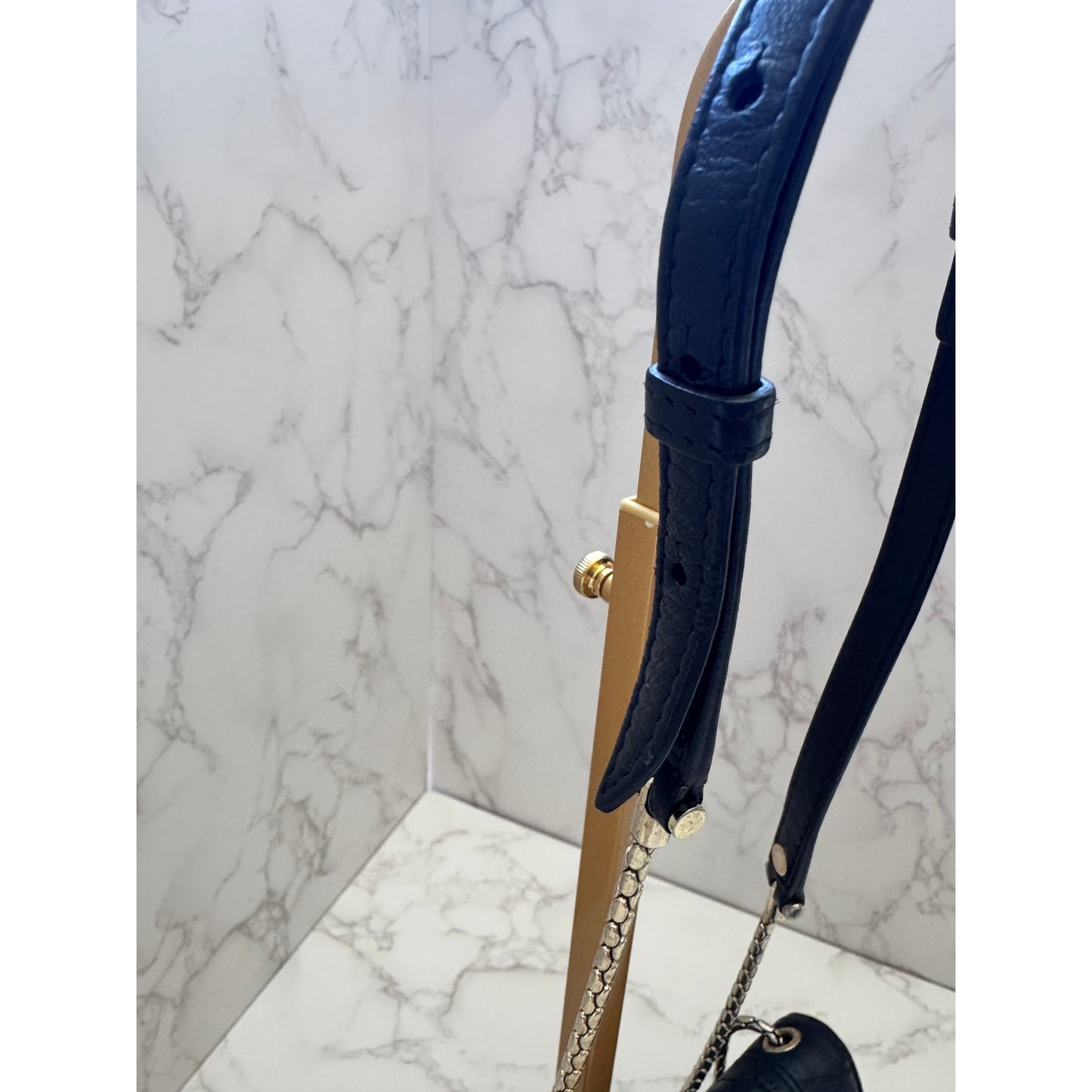 Bvlgari Forever Scaglie Quilted Leather Shoulder Bag