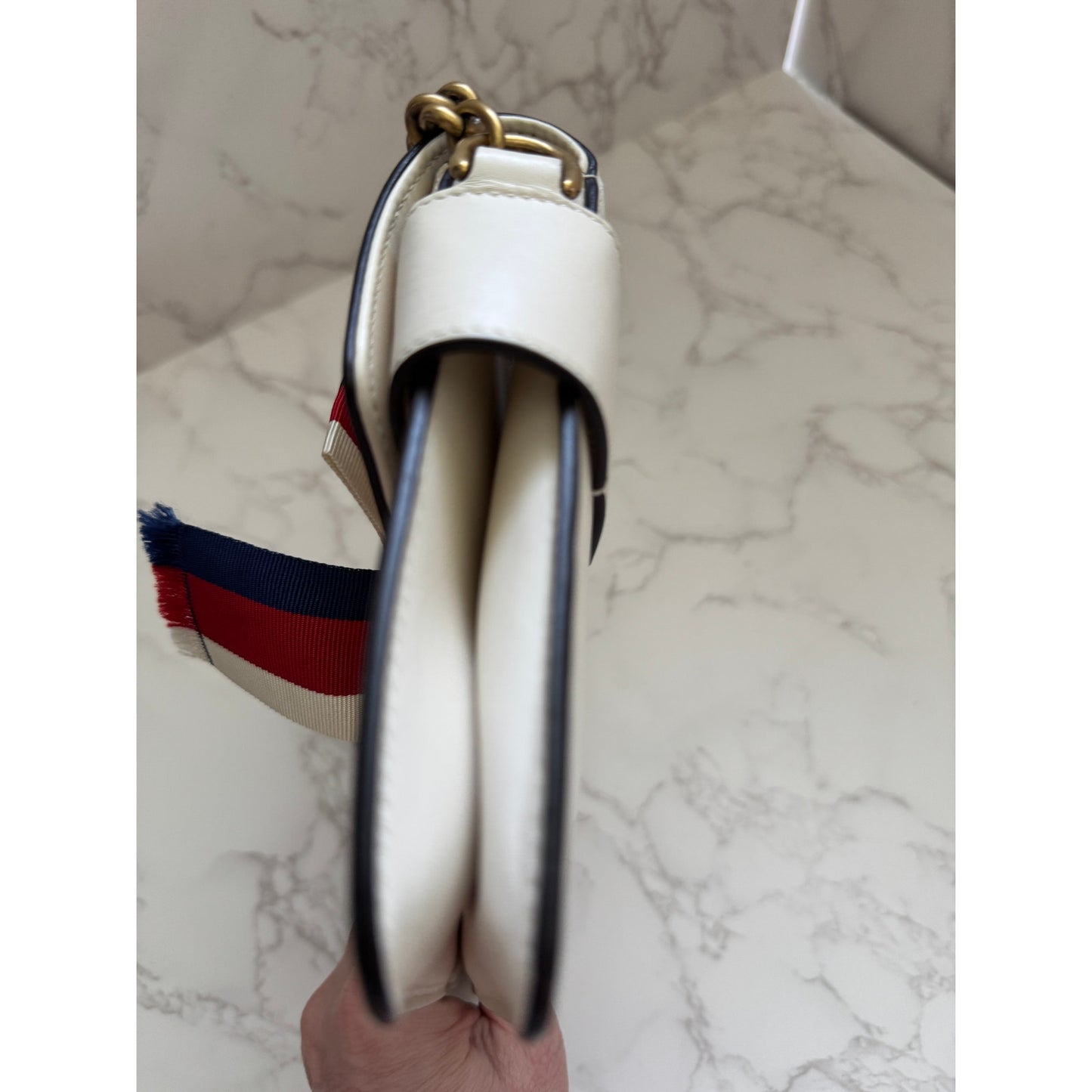 Gucci Animalier Broadway Bow Flap Bag with Chain Strap