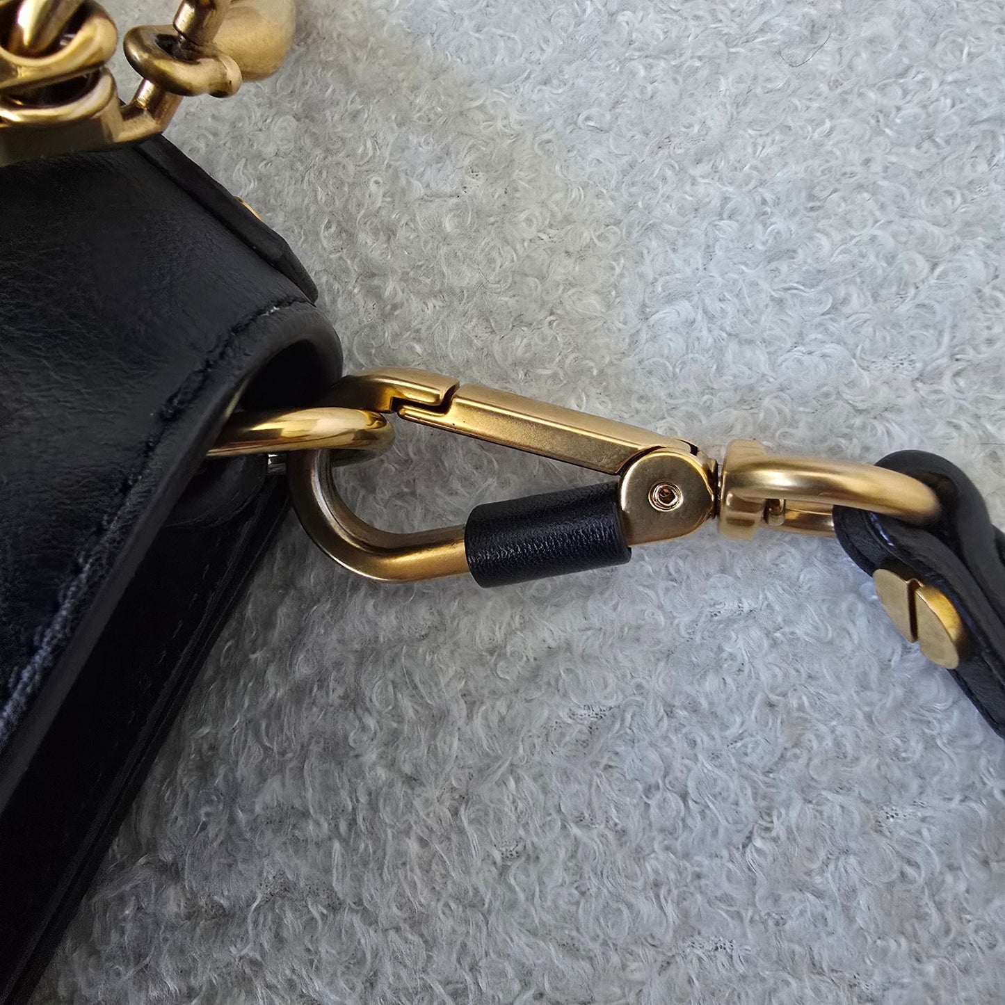 Chloe Small Nile Bracelet Bag in Black