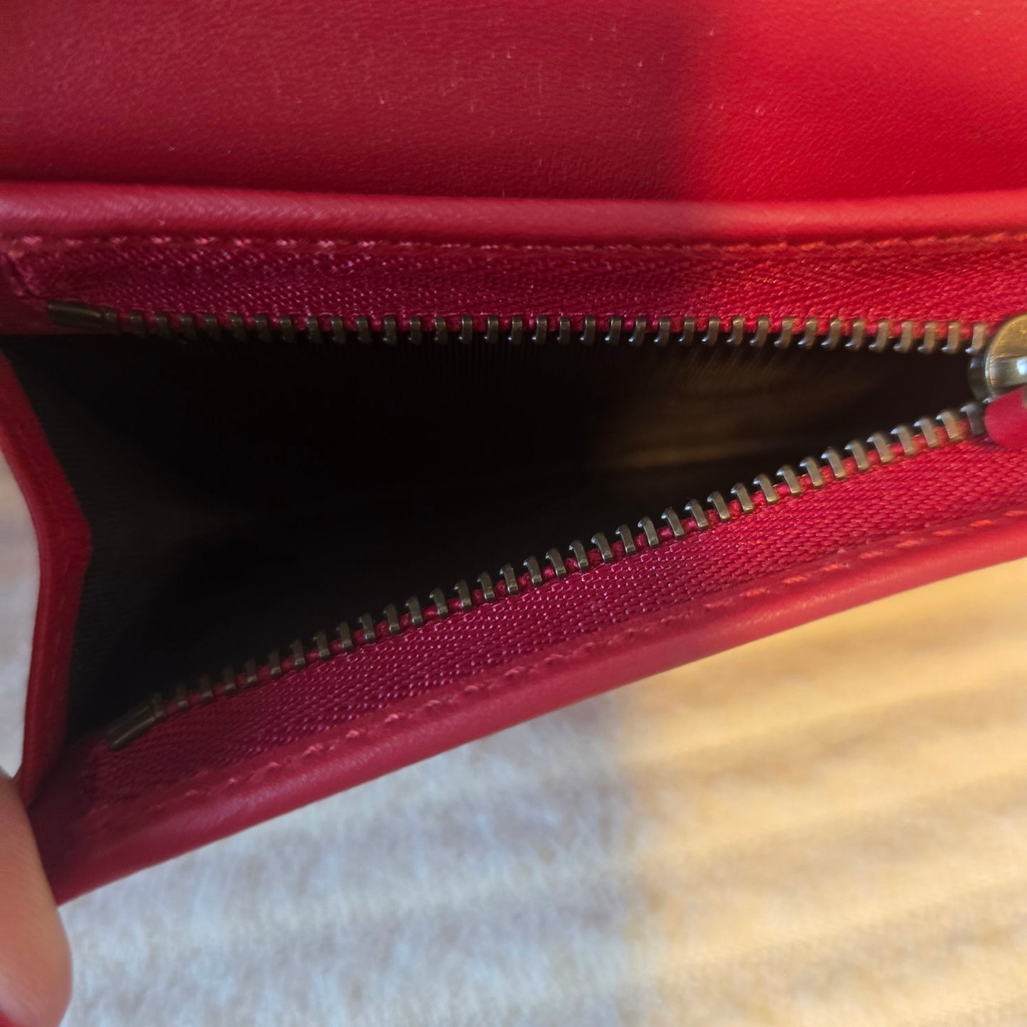 Gucci Queen Margaret Leather Card Case Wallet - NWT