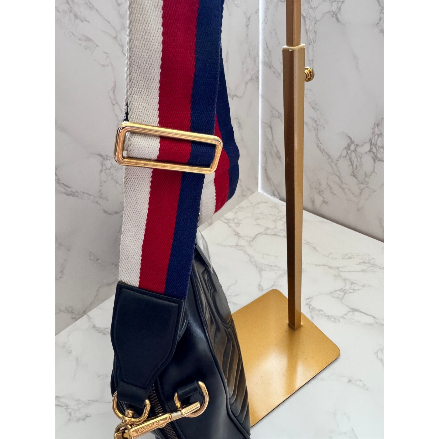 Gucci GG Marmont Matelassé Top Handle and Crossbody Bag