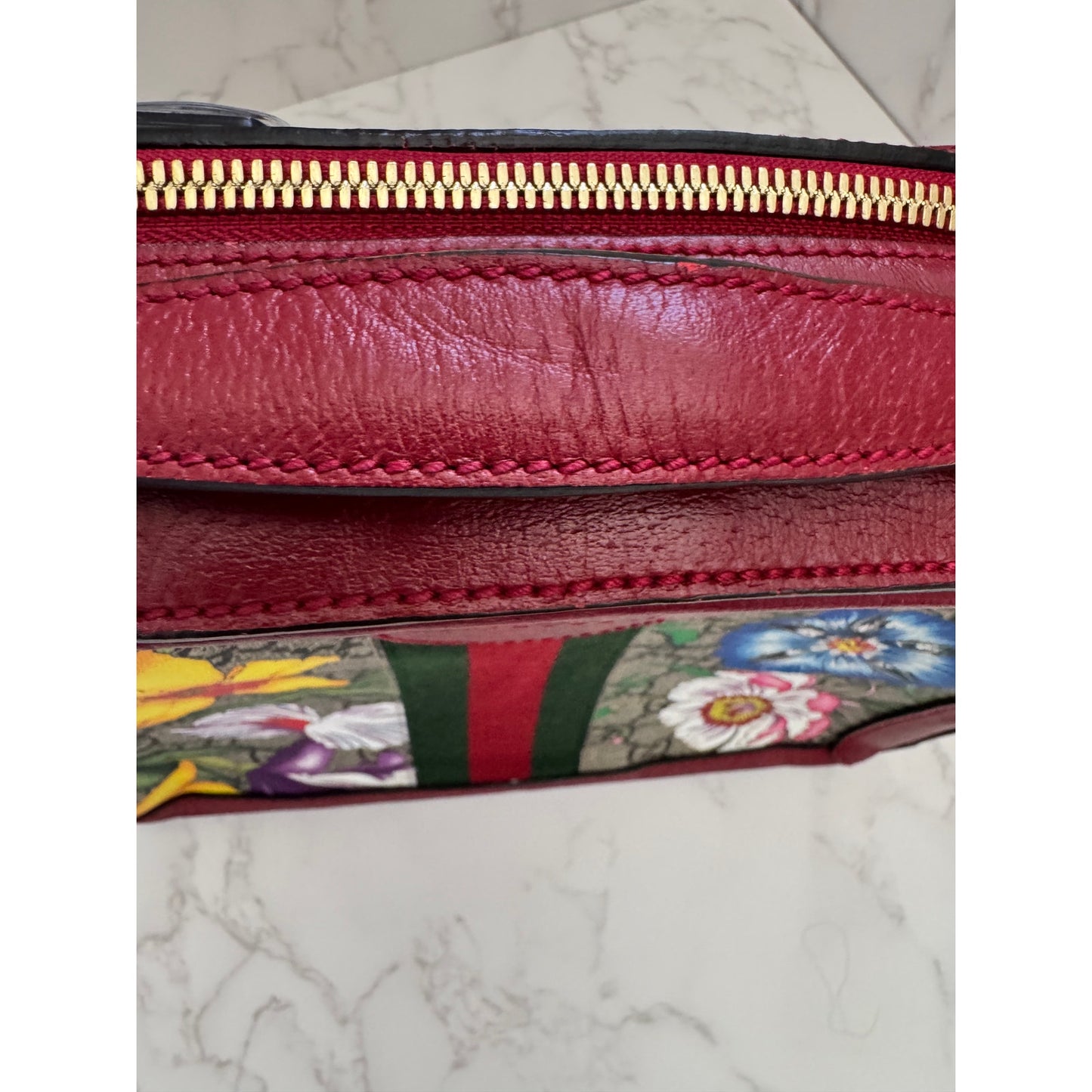 Limited Edition Gucci Ophidia GG Flora Shoulder Bag!